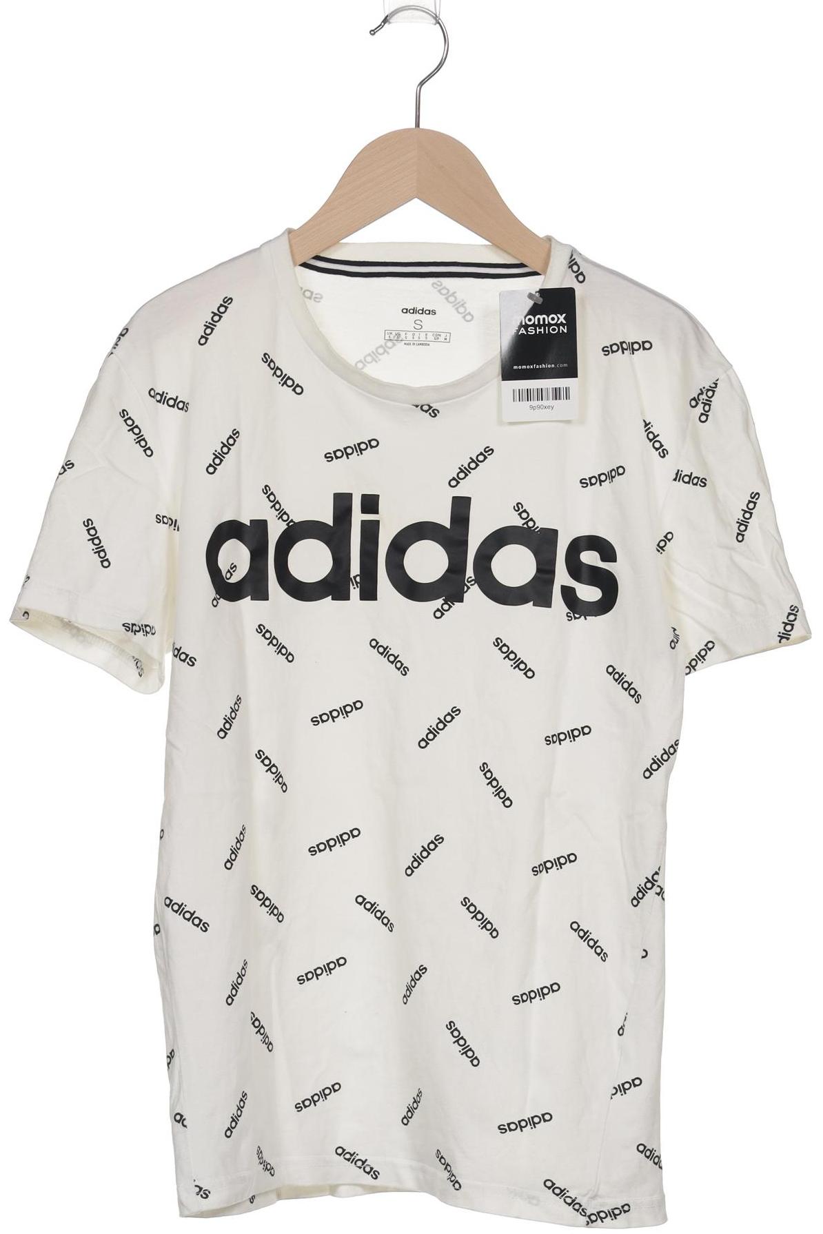 

adidas Damen T-Shirt, cremeweiß, Gr. 36