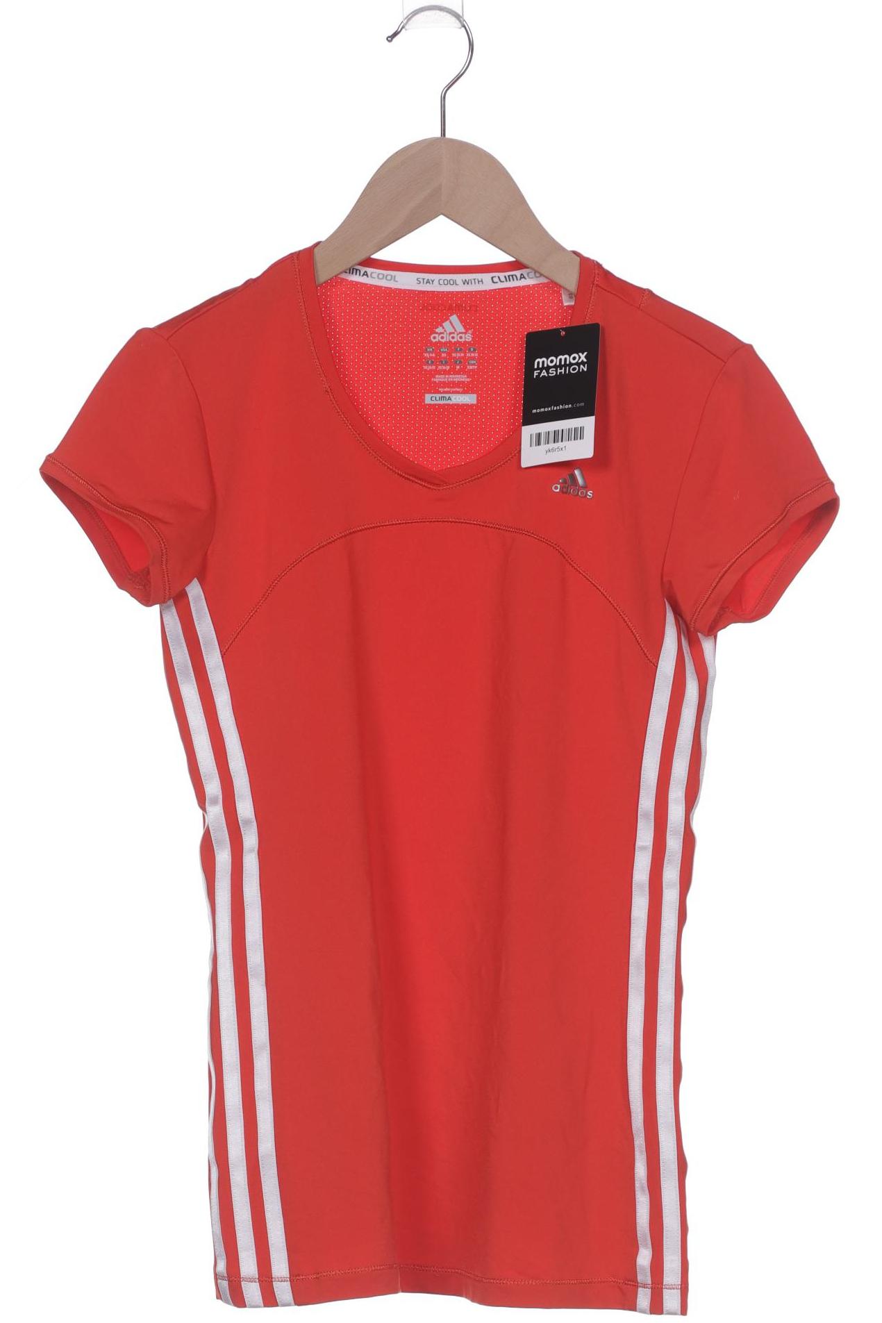 

adidas Damen T-Shirt, orange, Gr. 34
