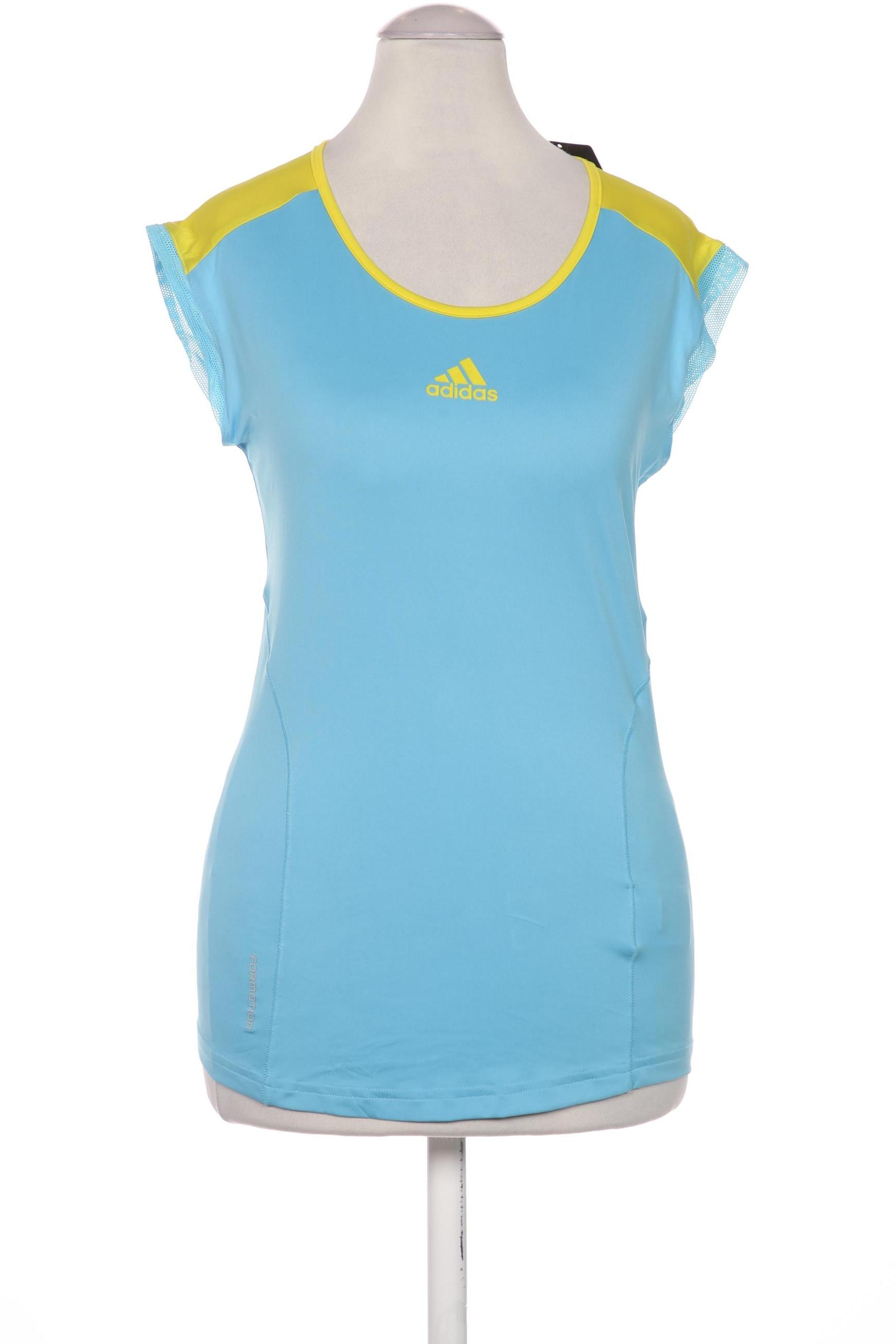 

adidas Damen T-Shirt, blau, Gr. 34
