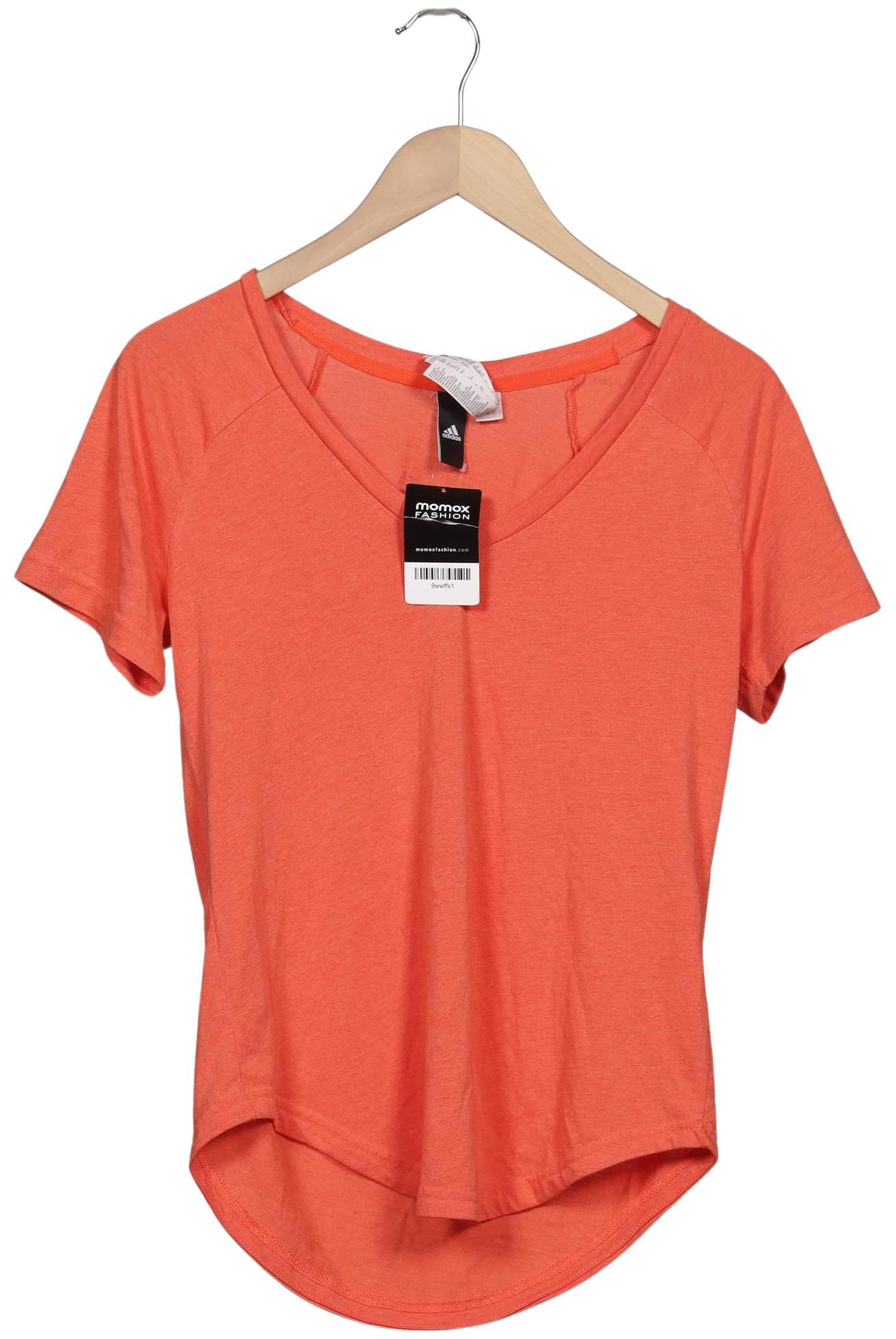 

adidas Damen T-Shirt, orange, Gr. 36