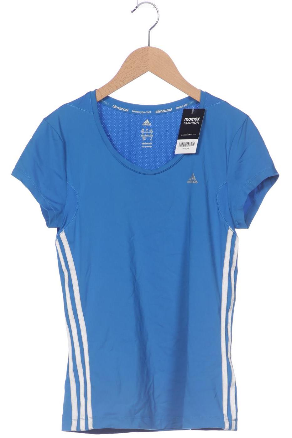 

adidas Damen T-Shirt, blau, Gr. 36