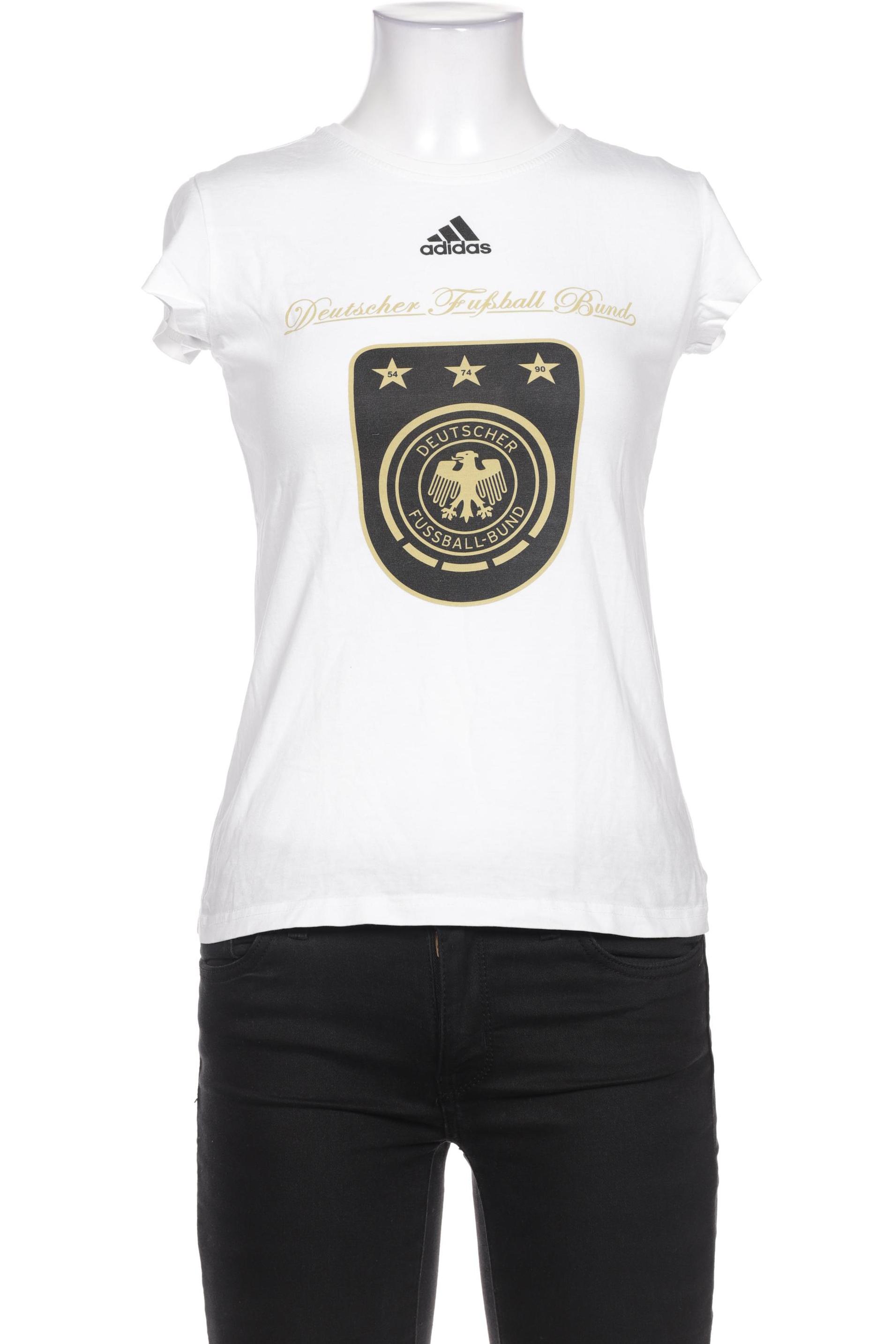 

adidas Damen T-Shirt, weiß, Gr. 36