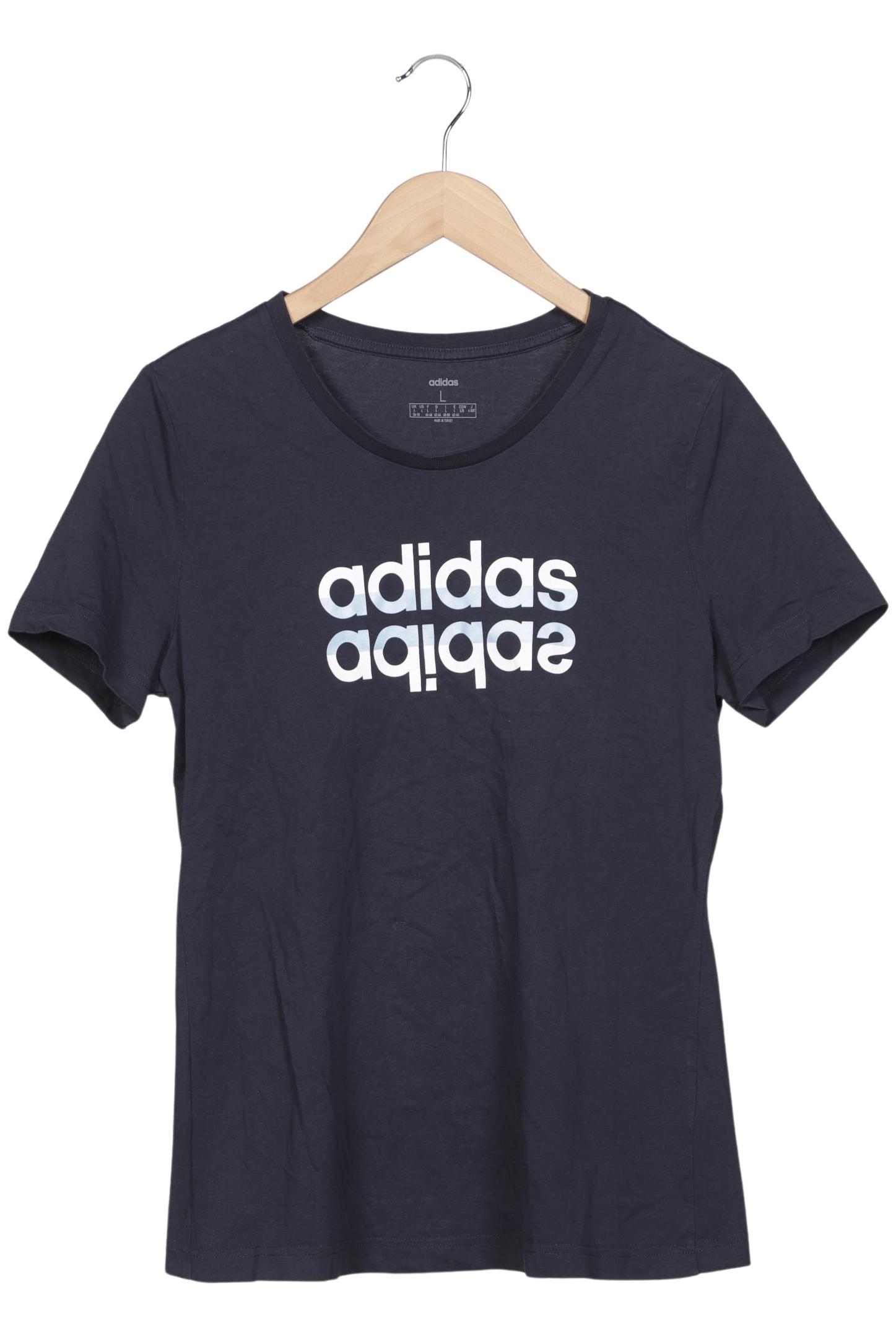 

adidas Damen T-Shirt, marineblau, Gr. 42
