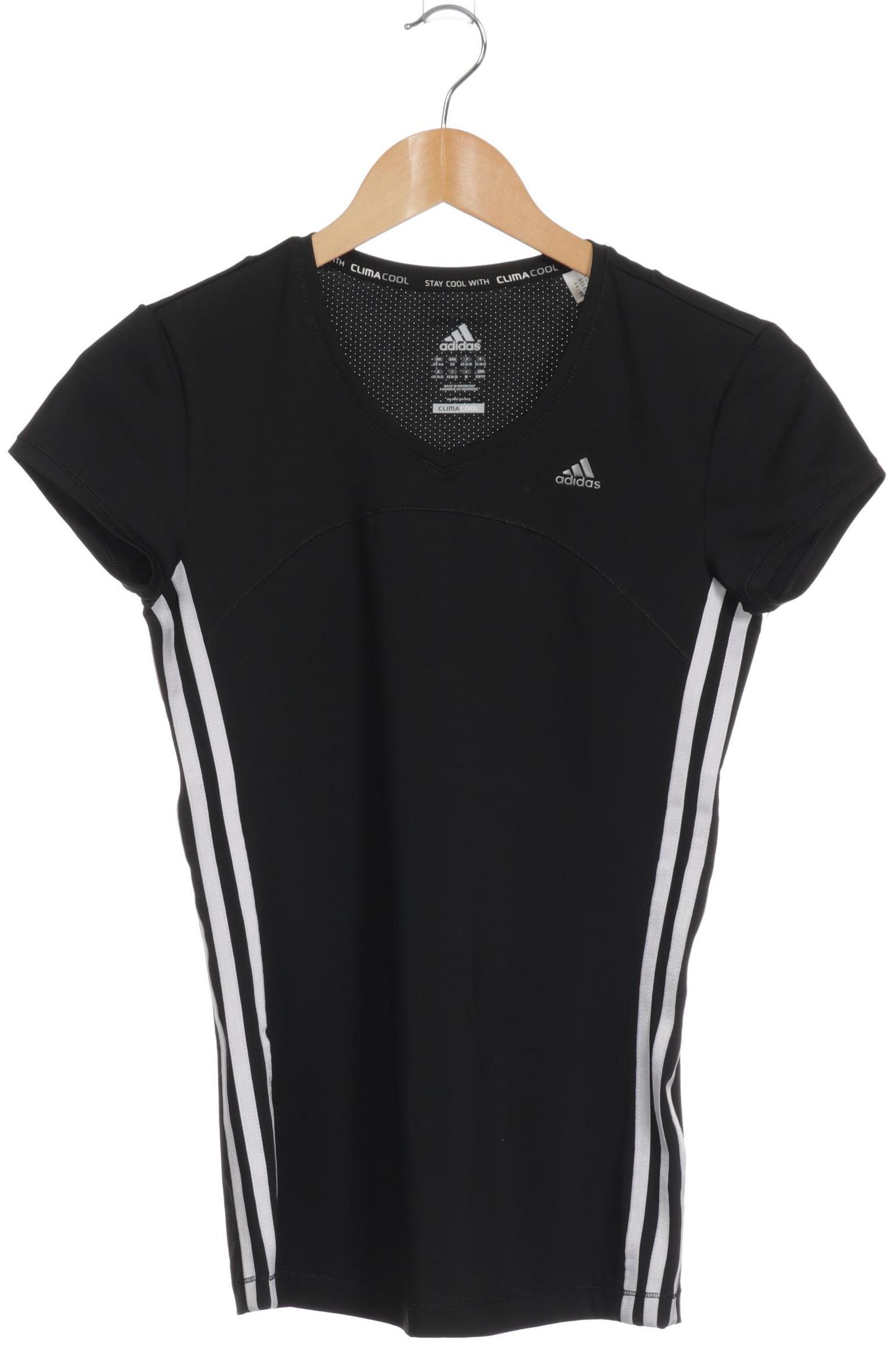 

adidas Damen T-Shirt, schwarz, Gr.