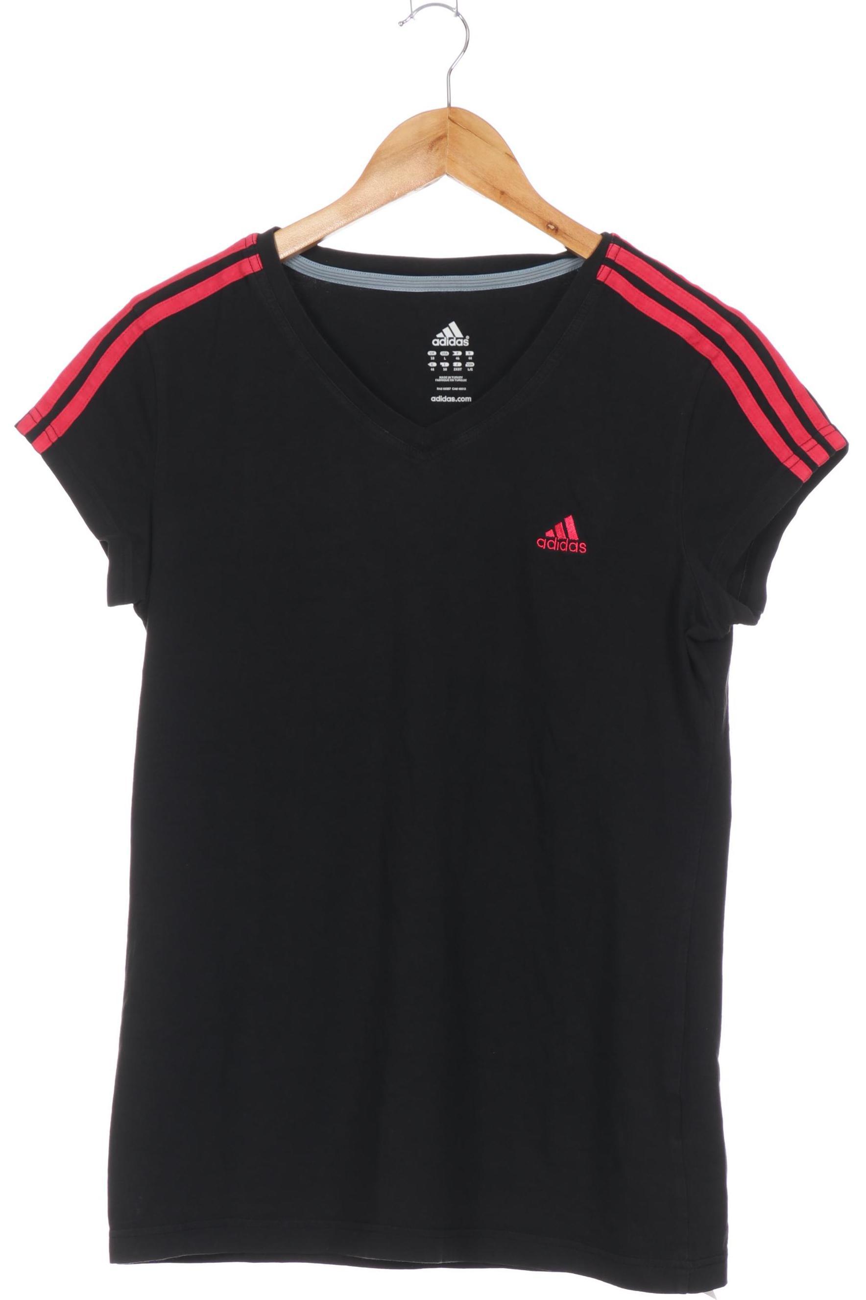 

adidas Damen T-Shirt, schwarz, Gr. 44