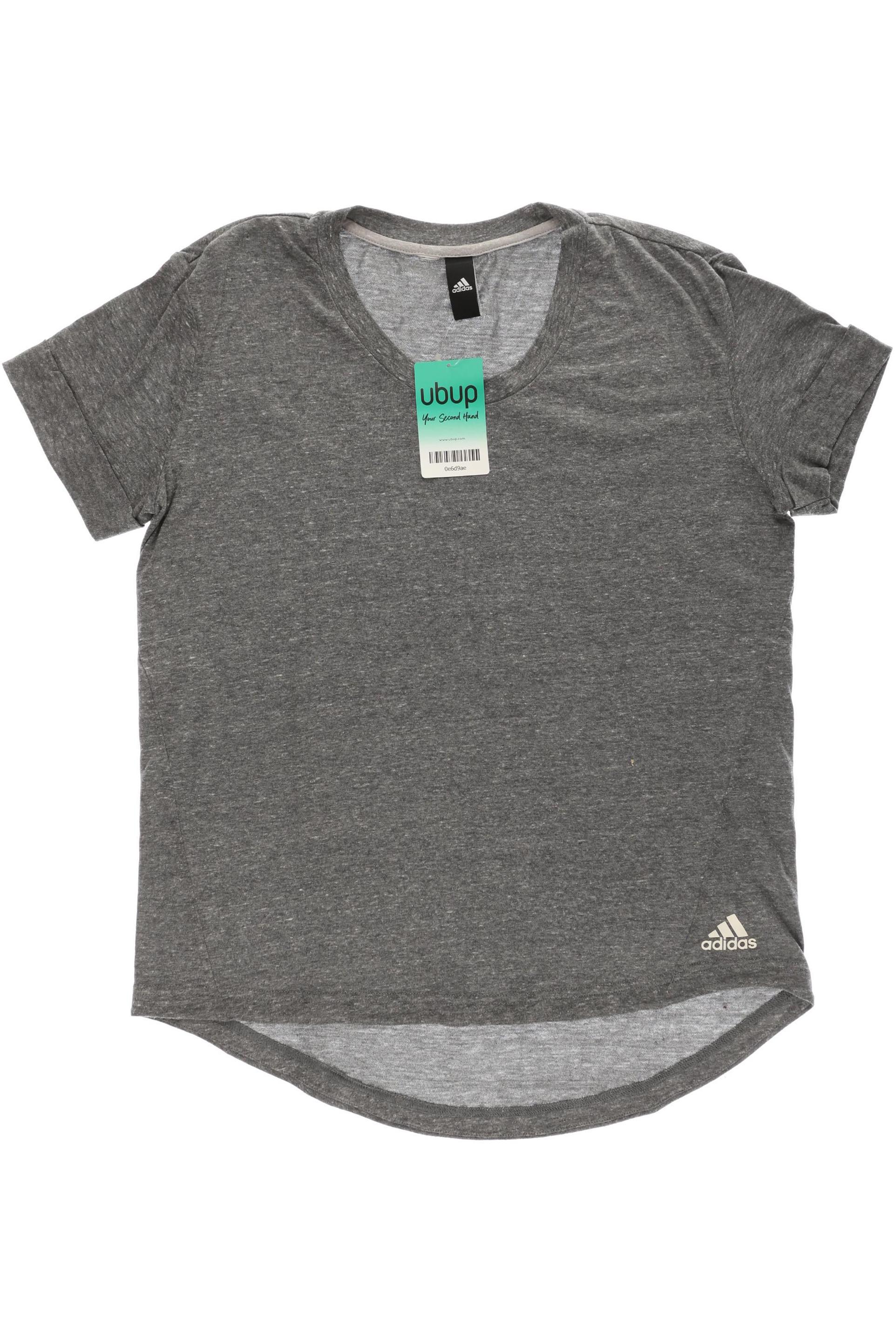 

adidas Damen T-Shirt, grau, Gr.