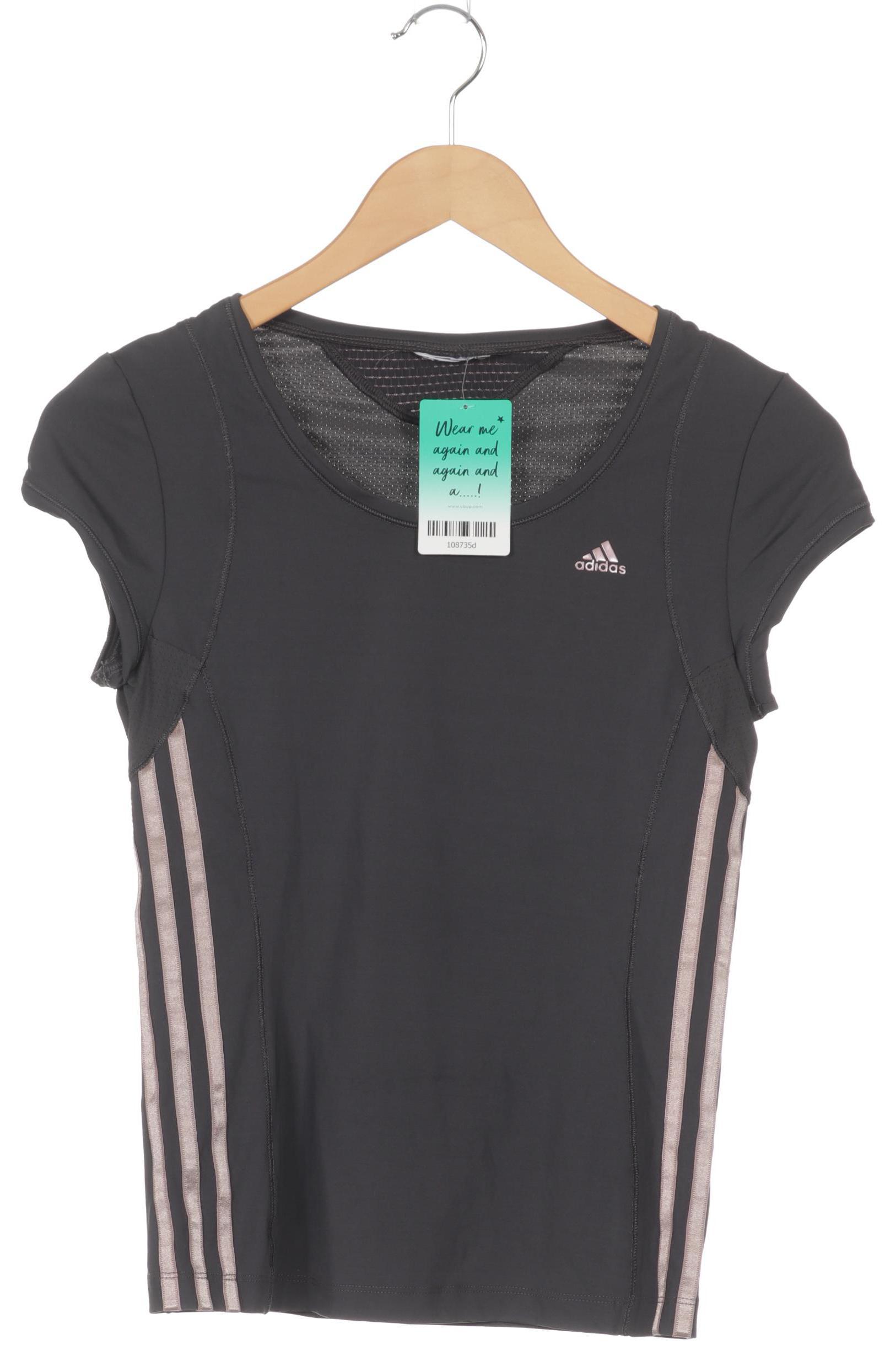 

adidas Damen T-Shirt, grau, Gr.