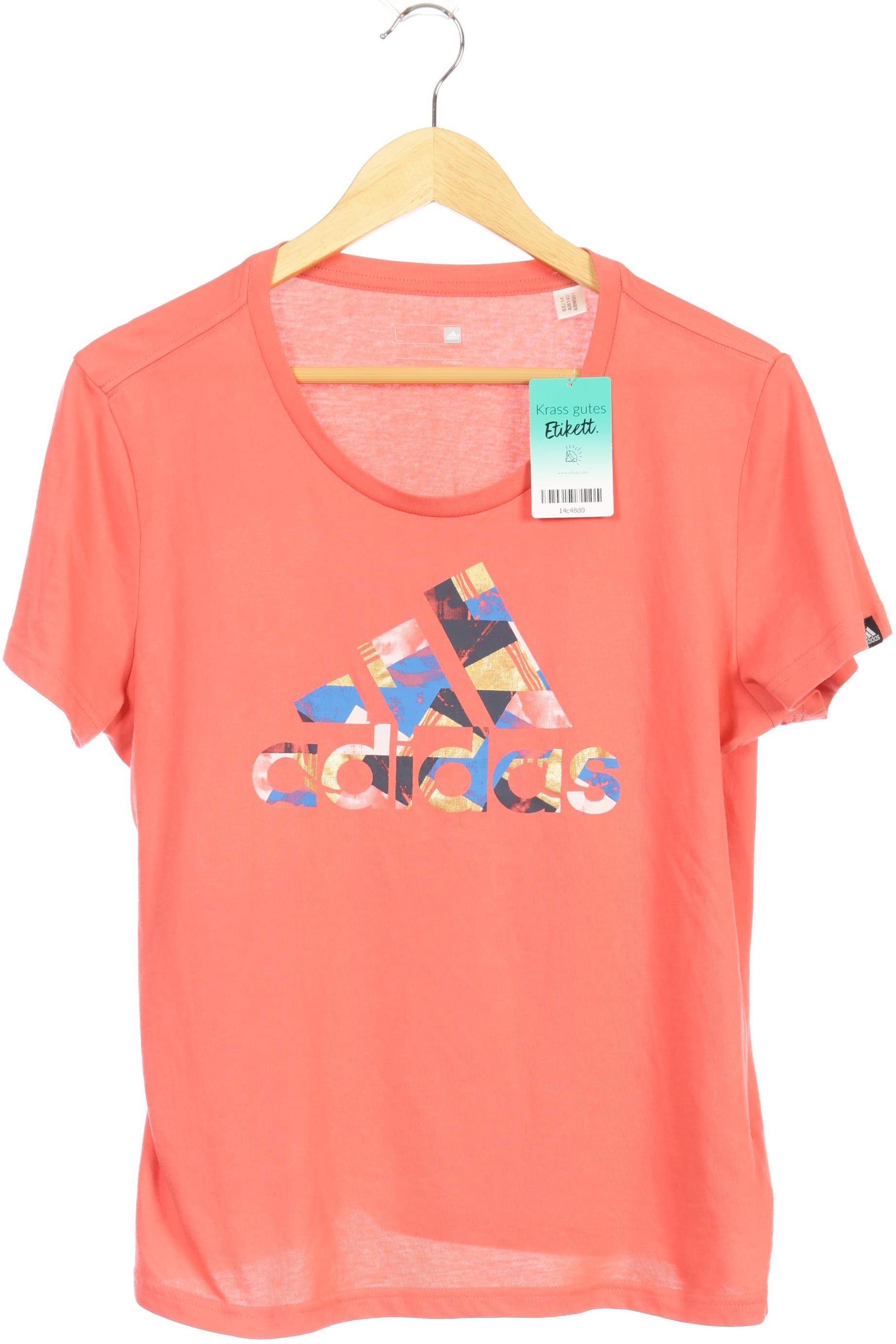 

adidas Damen T-Shirt, pink, Gr.