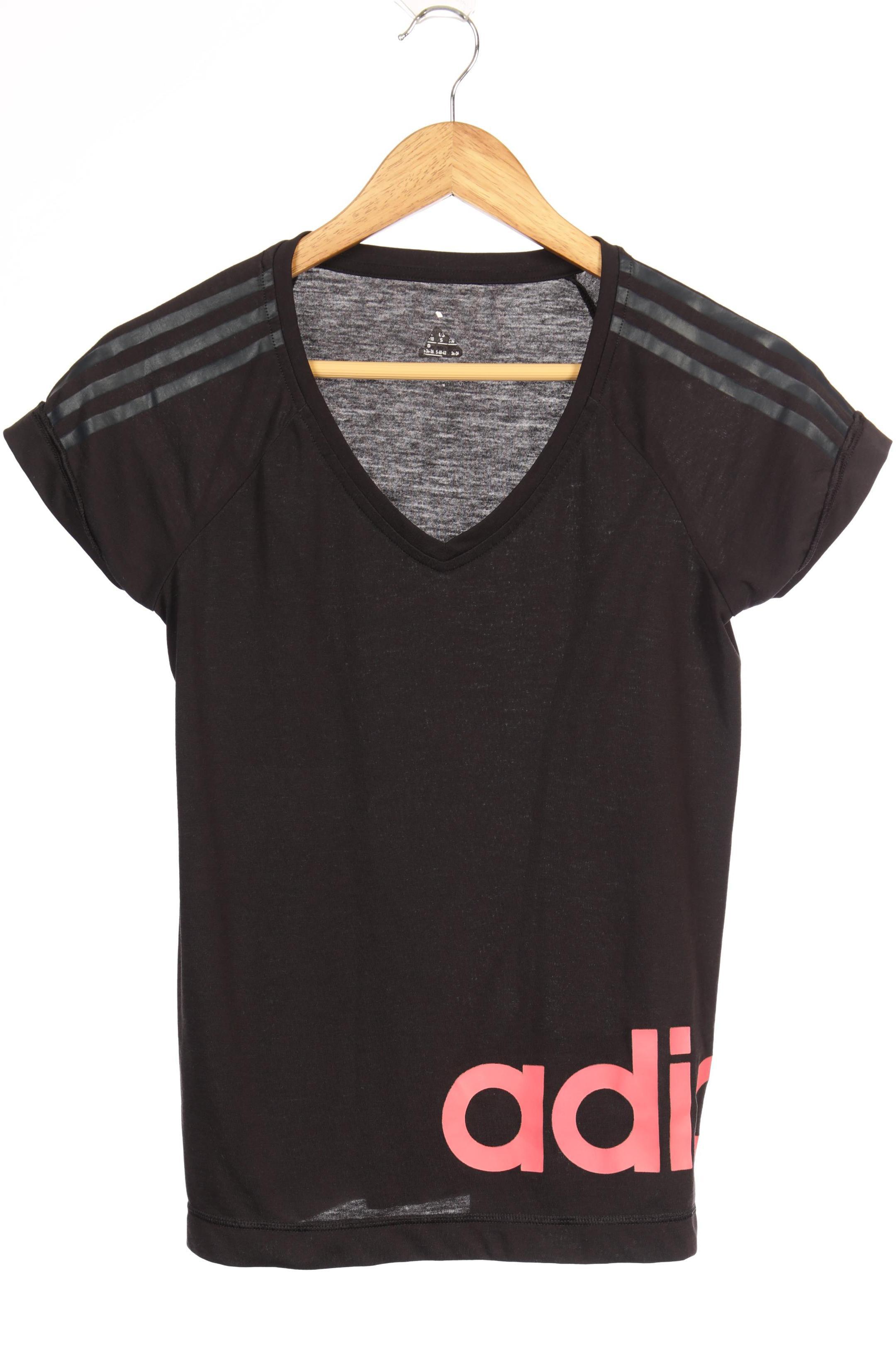 

adidas Damen T-Shirt, schwarz, Gr.