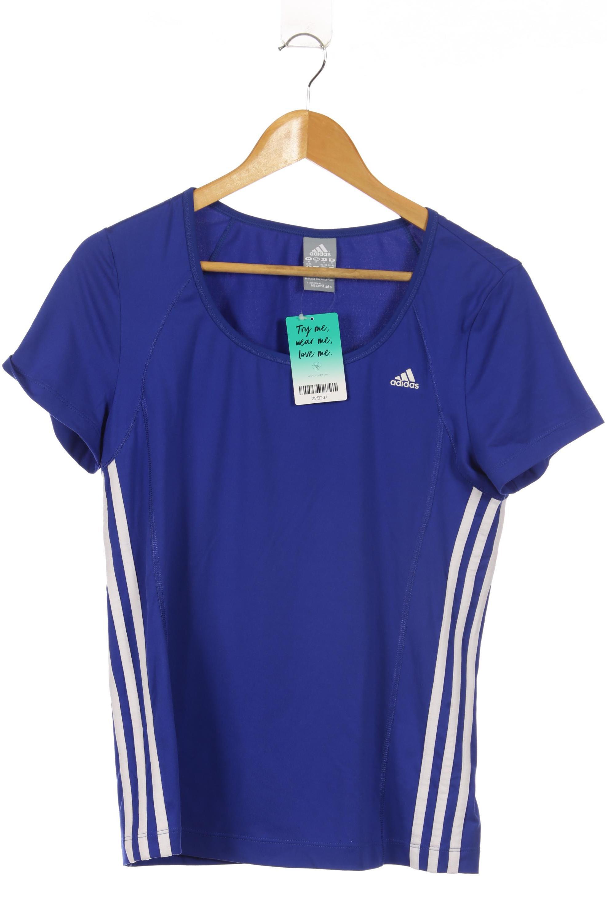 

adidas Damen T-Shirt, blau, Gr. 38