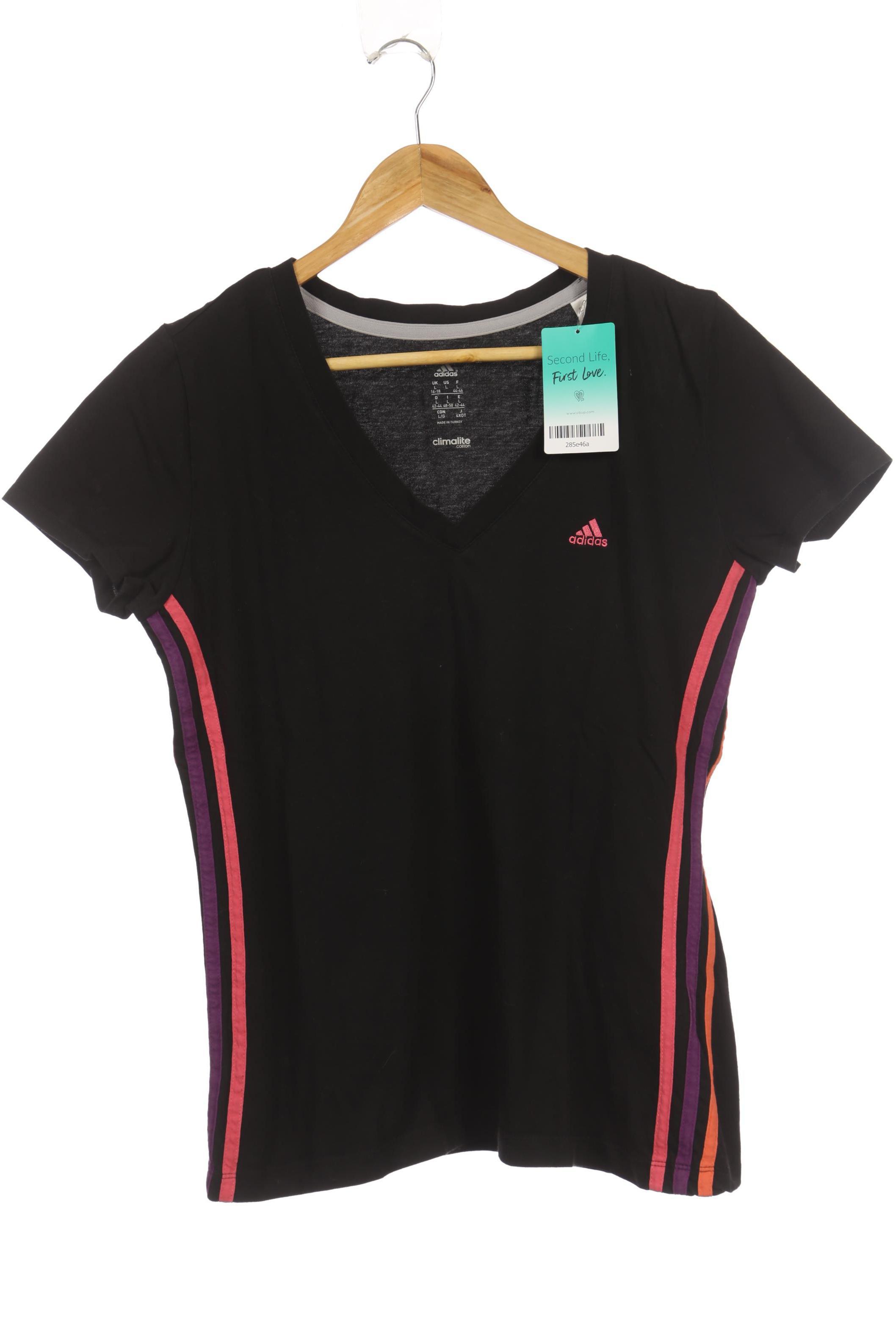 

adidas Damen T-Shirt, schwarz, Gr.