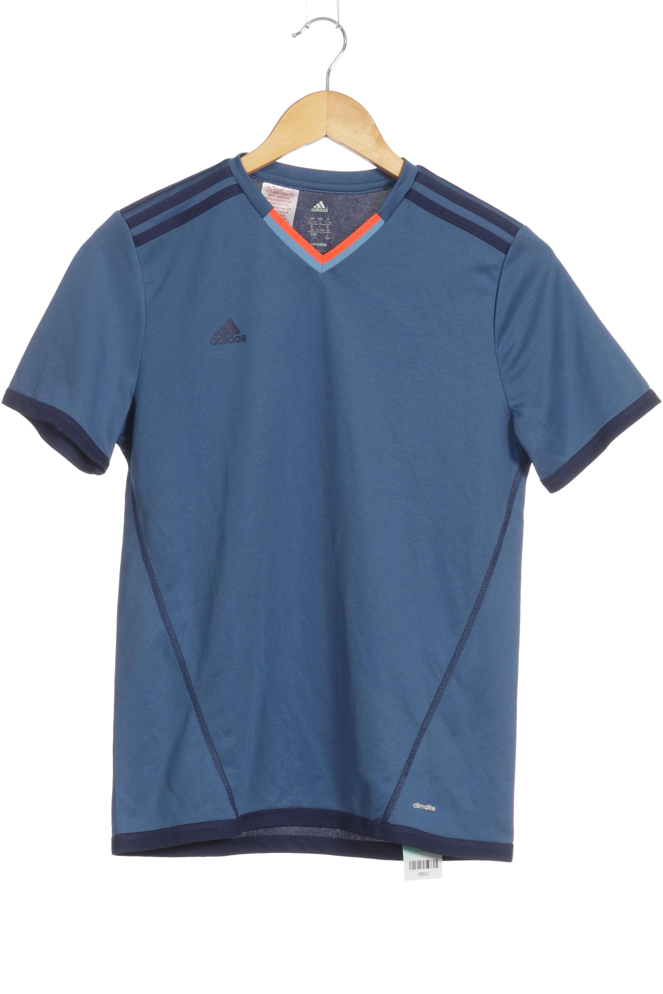 

adidas Damen T-Shirt, blau, Gr.