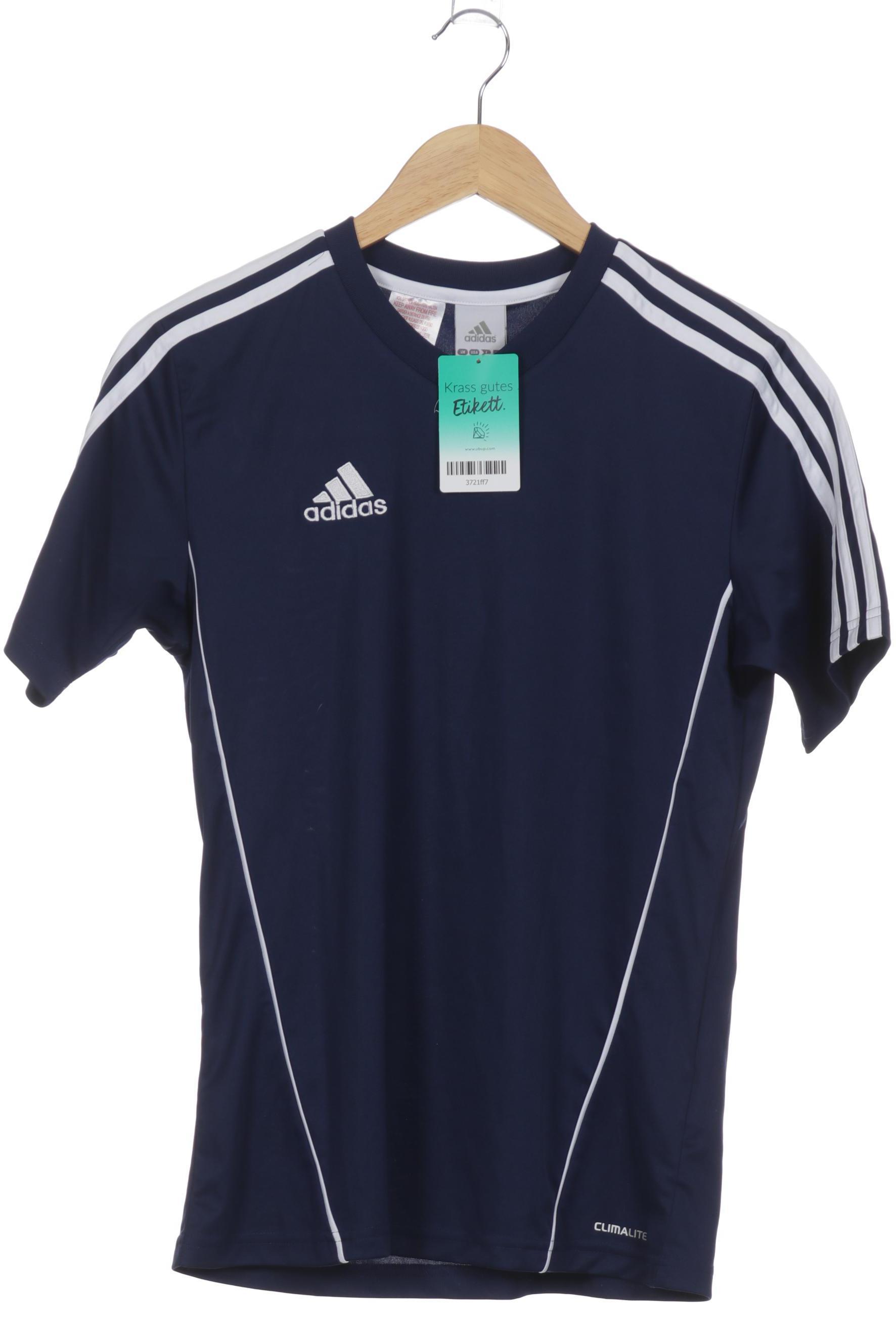 

adidas Damen T-Shirt, blau, Gr.