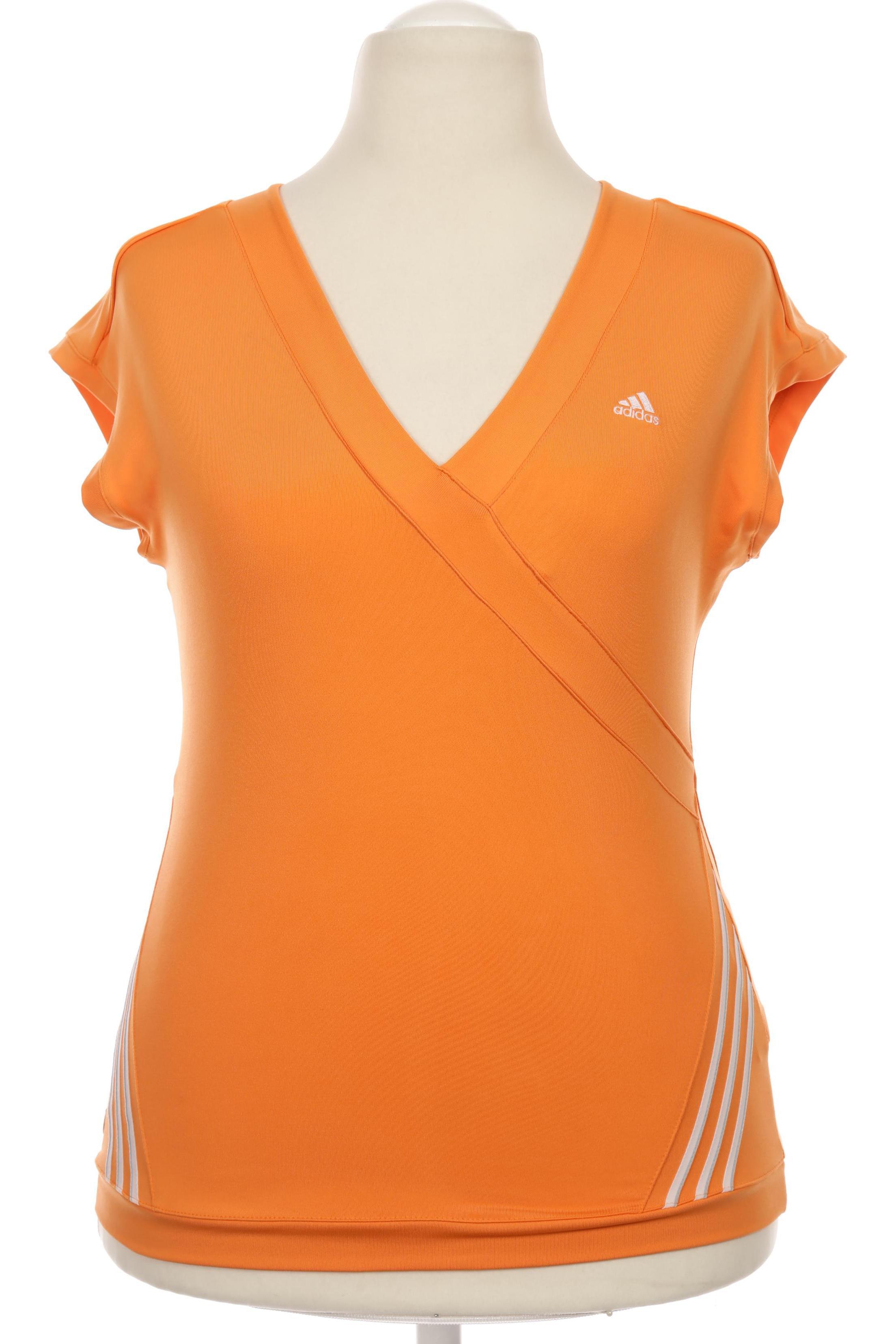 

adidas Damen T-Shirt, orange, Gr. 44