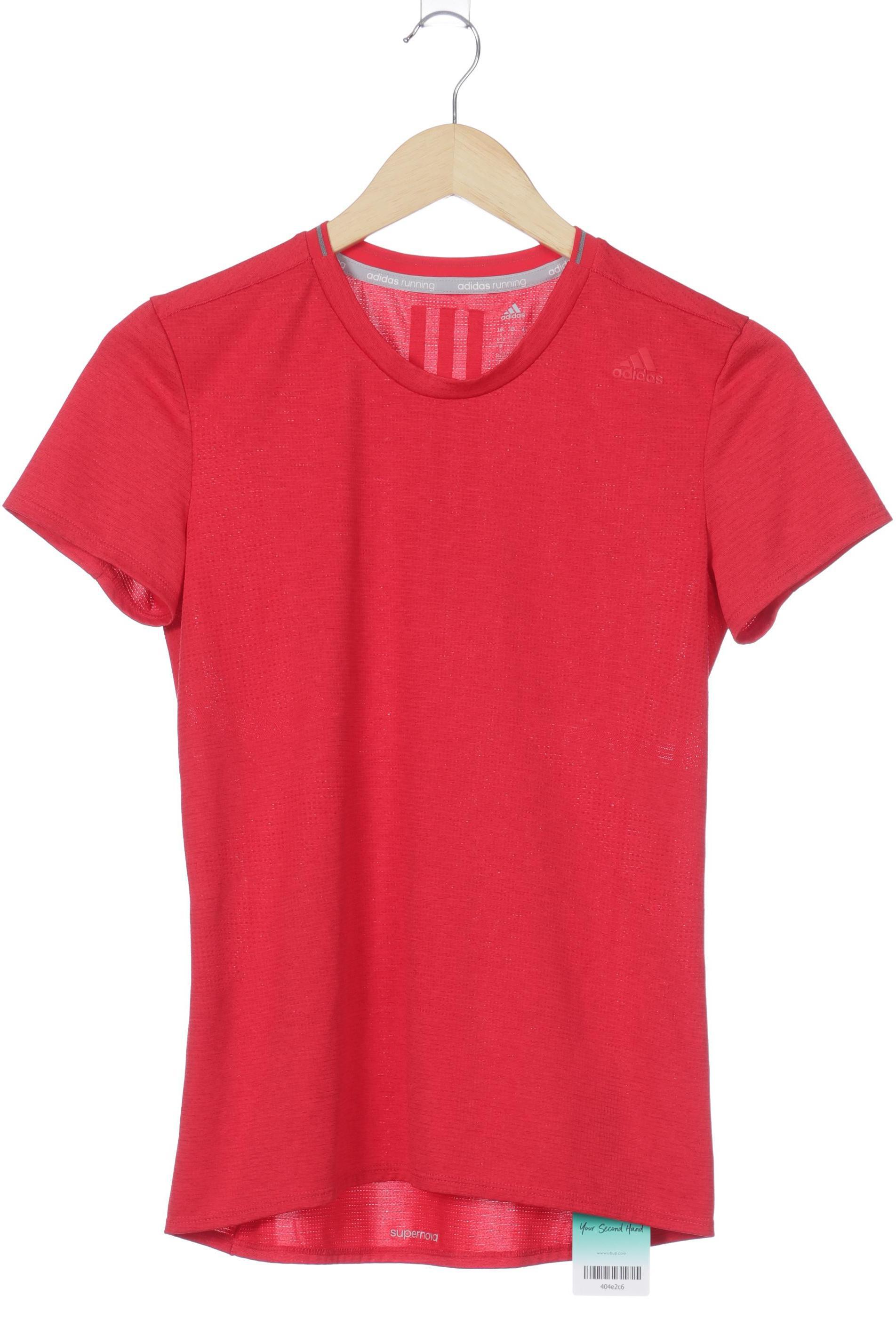 

adidas Damen T-Shirt, rot, Gr.