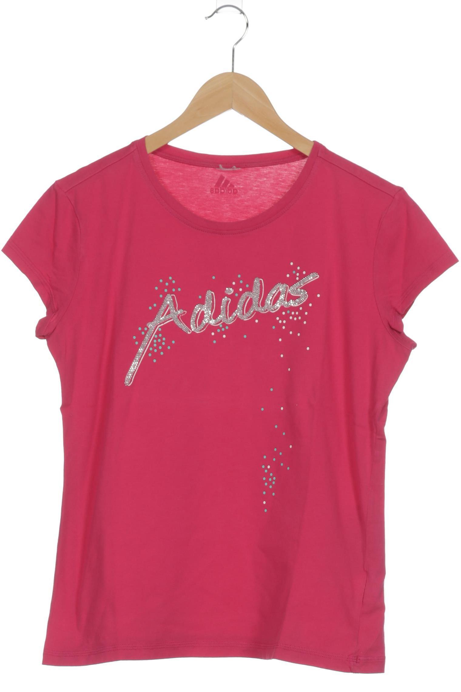 

adidas Damen T-Shirt, pink, Gr.