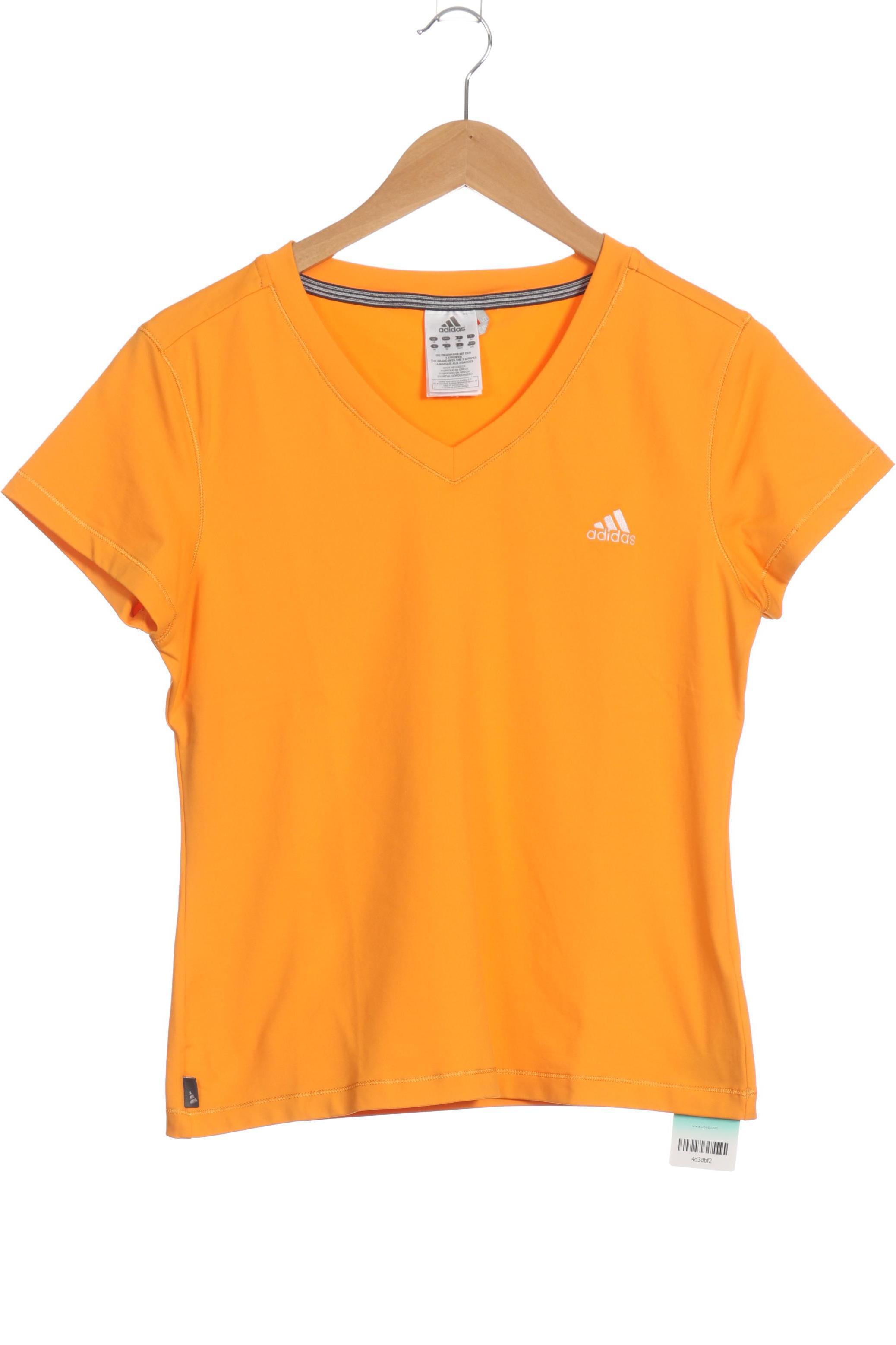 

adidas Damen T-Shirt, orange, Gr. 44