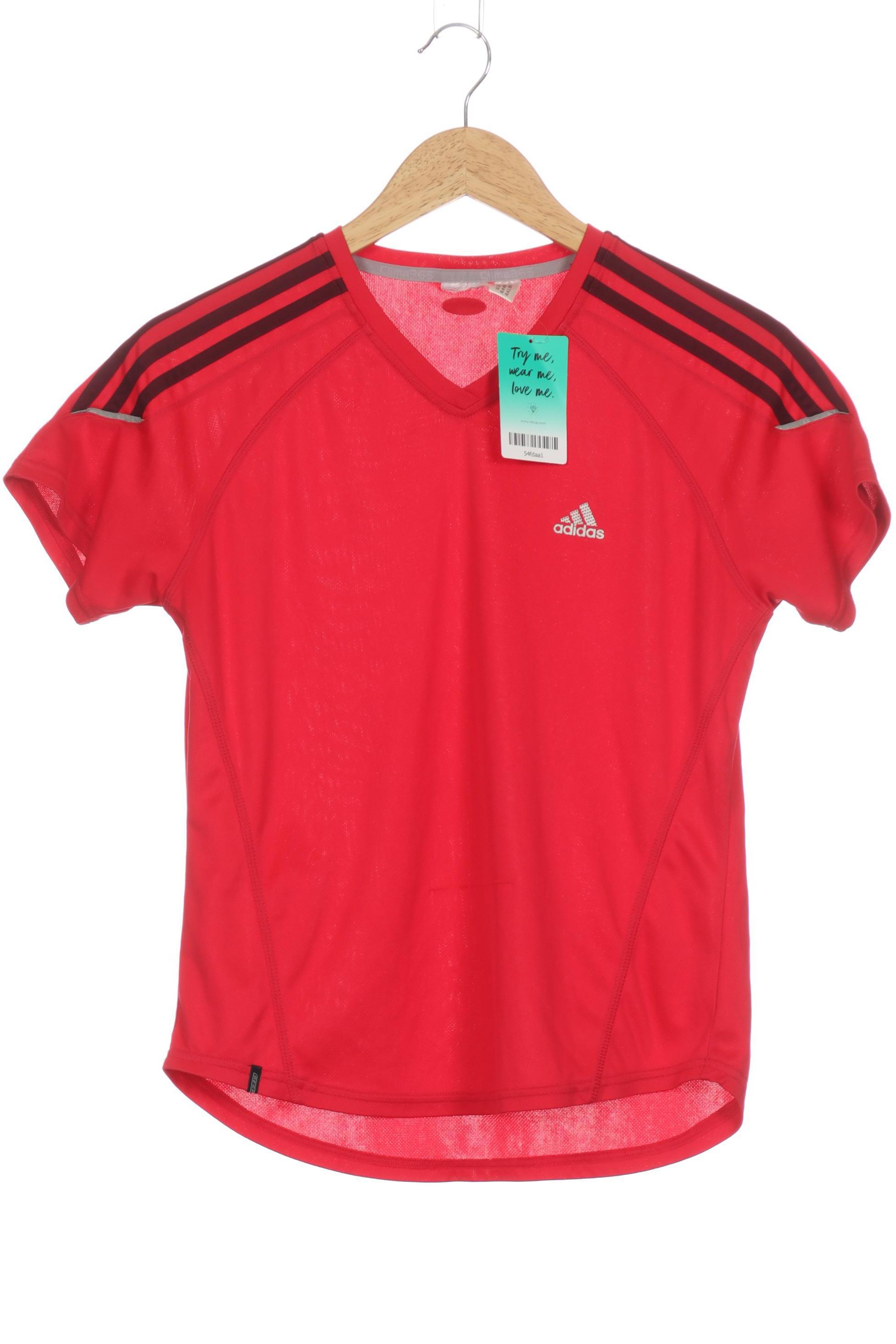 

adidas Damen T-Shirt, rot, Gr.