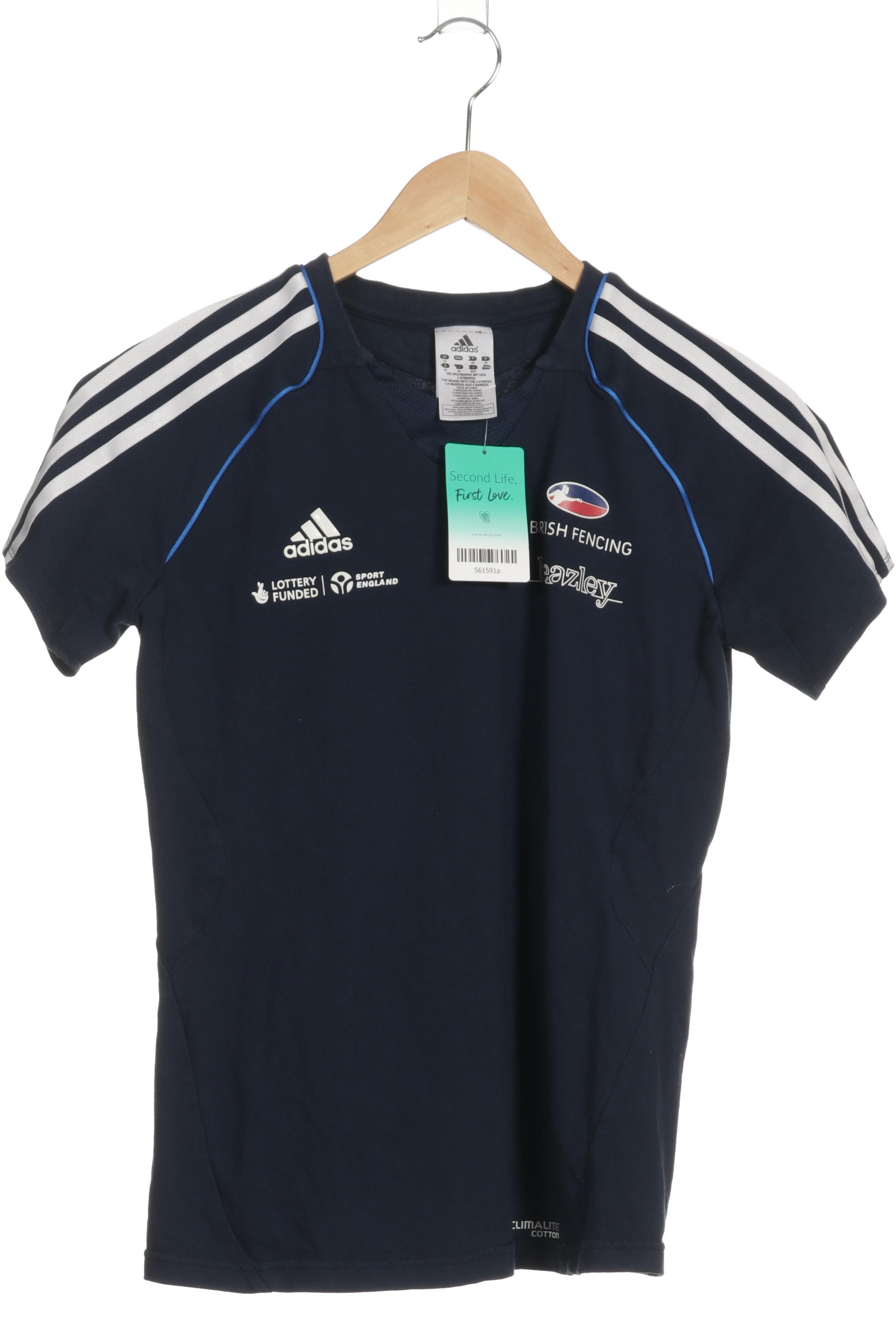 

adidas Damen T-Shirt, blau, Gr. 38