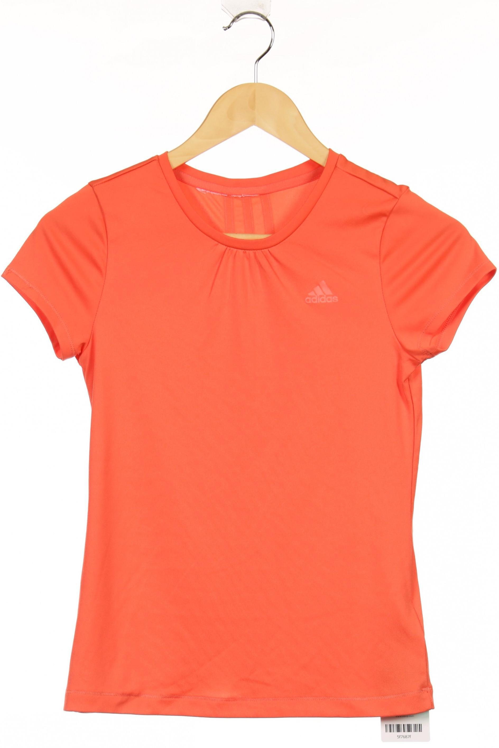 

adidas Damen T-Shirt, orange, Gr.