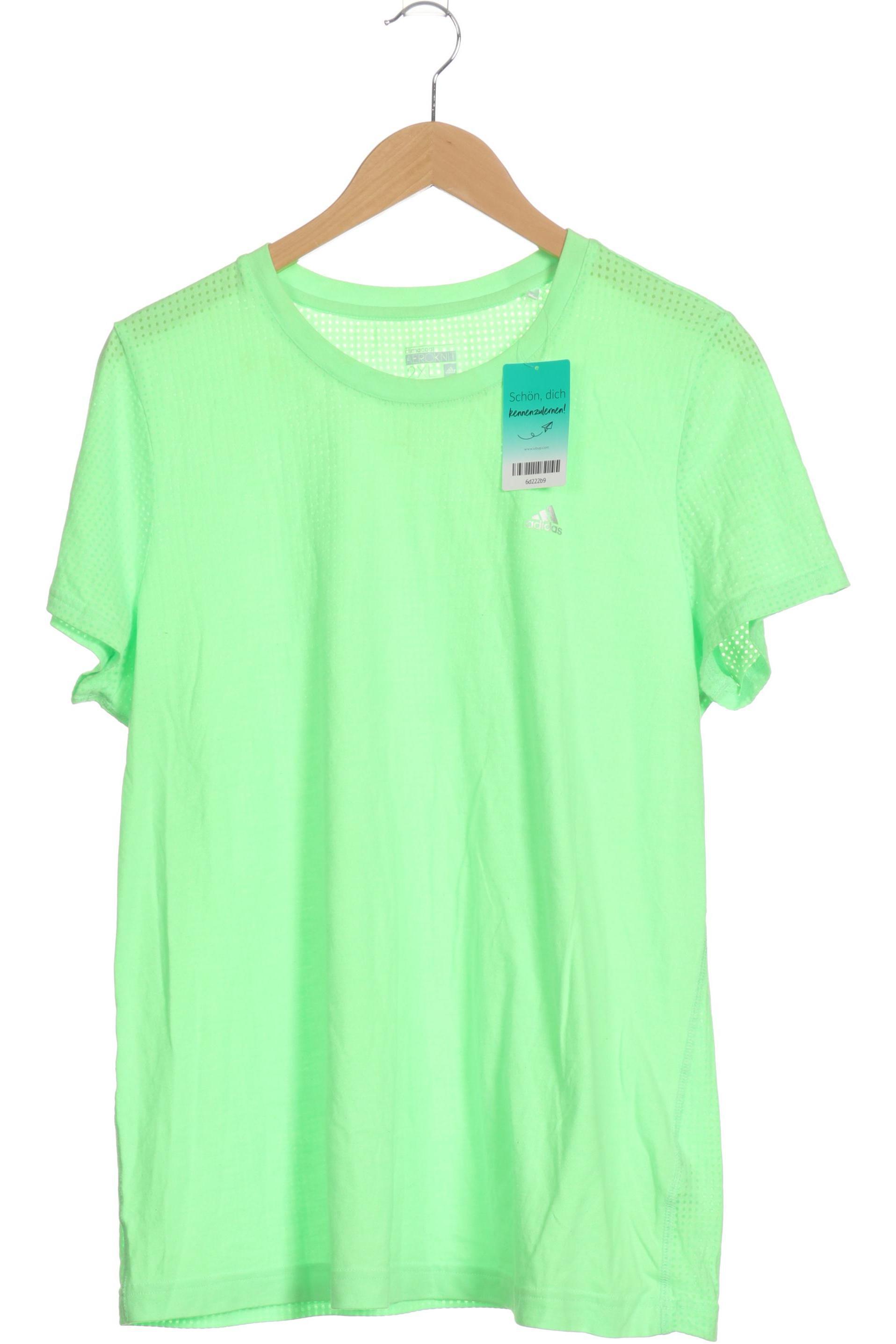 

adidas Damen T-Shirt, grün, Gr.