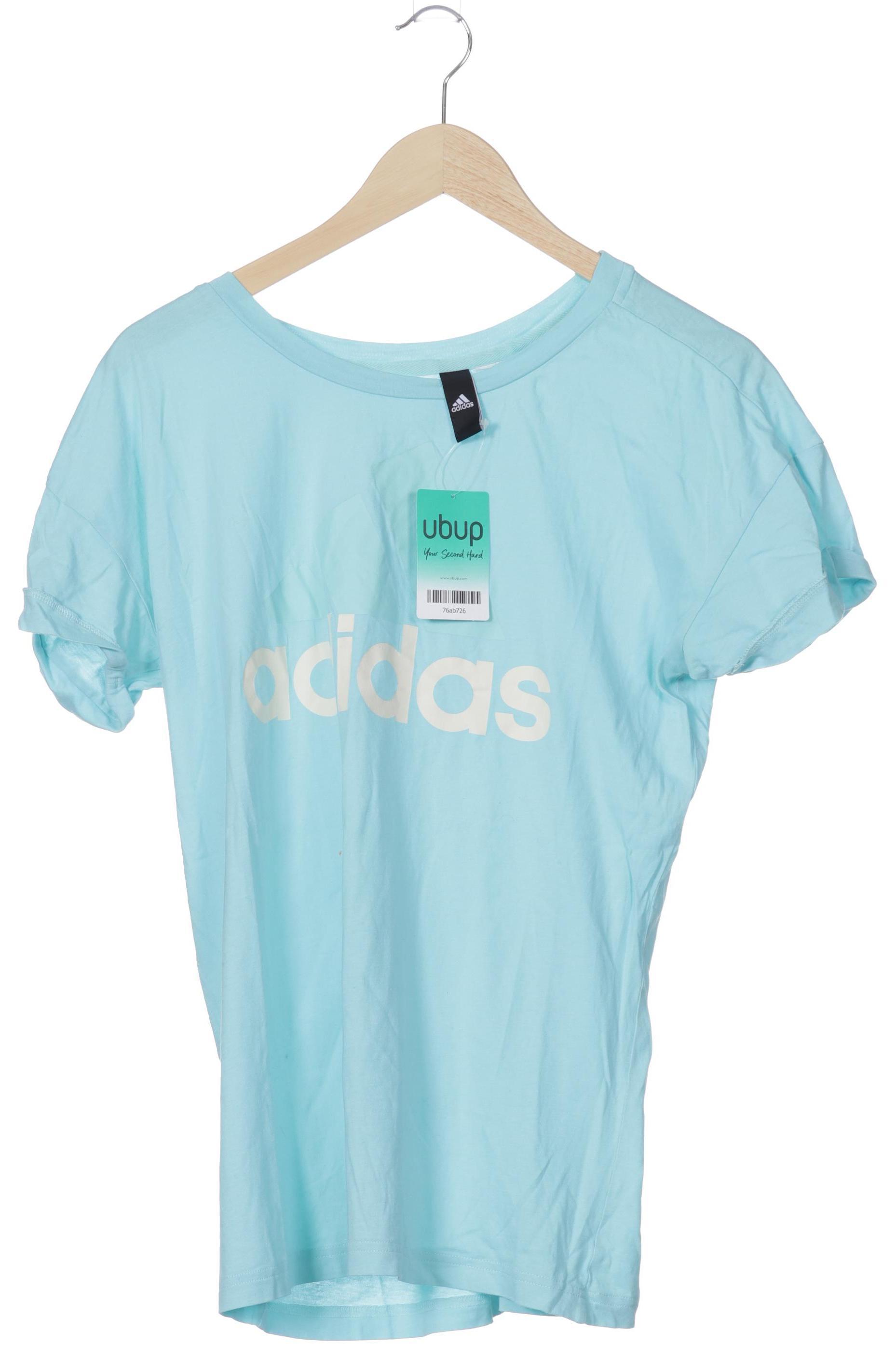 

adidas Damen T-Shirt, blau, Gr.