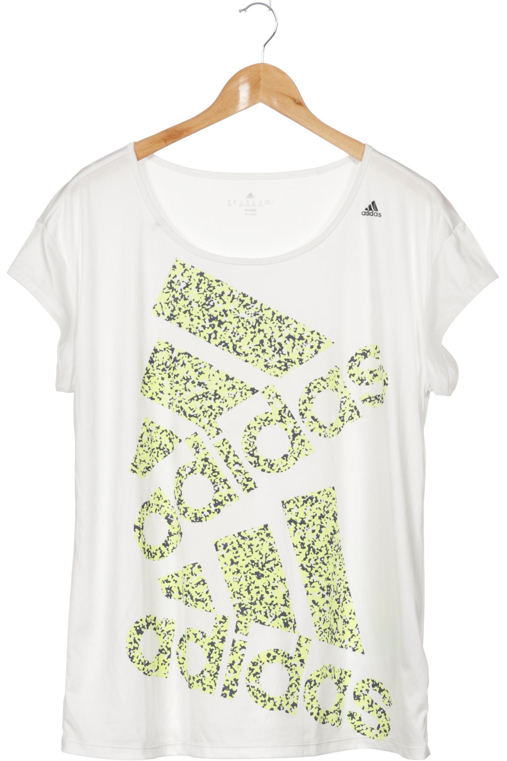 

adidas Damen T-Shirt, weiß, Gr.