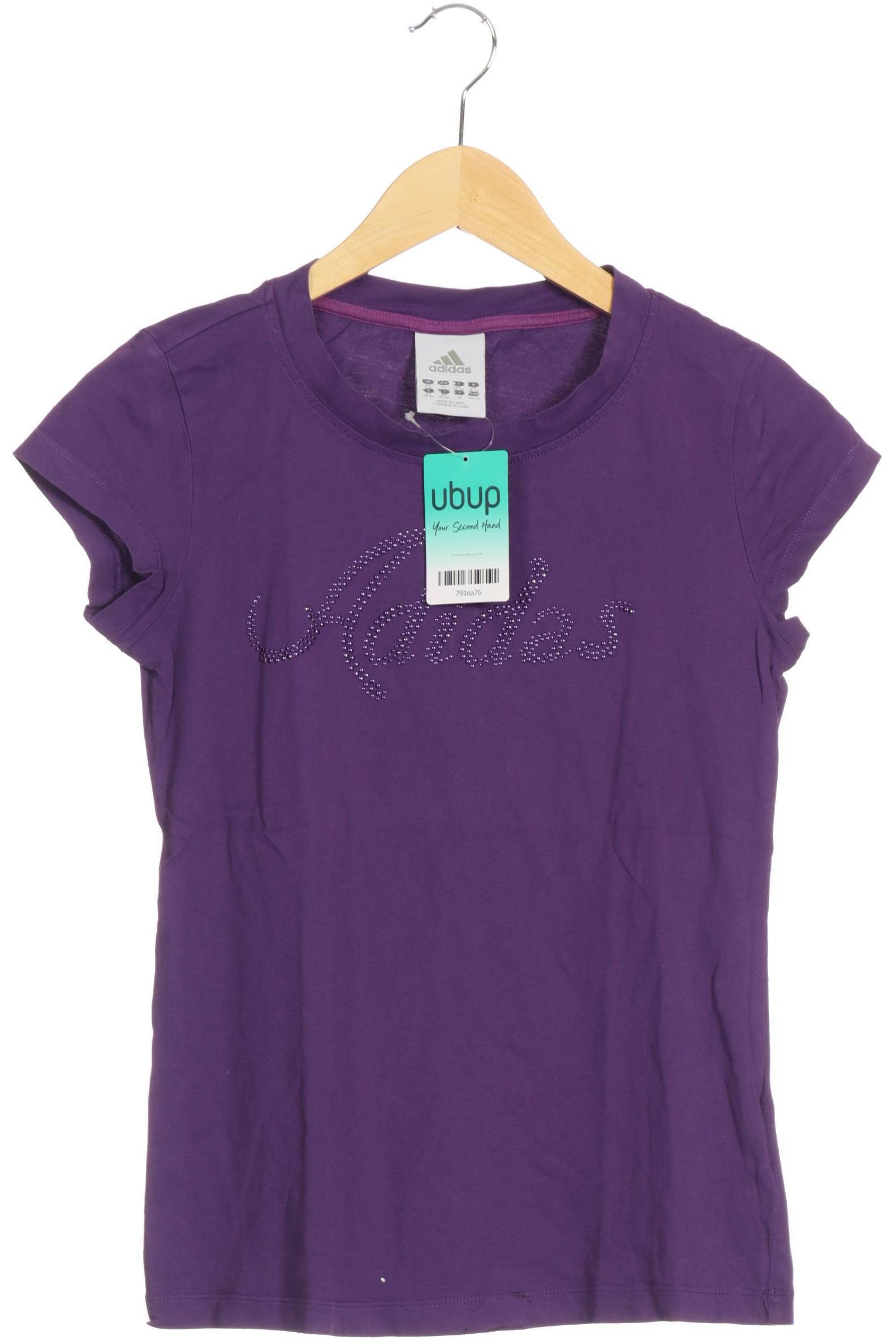 

adidas Damen T-Shirt, lila, Gr.