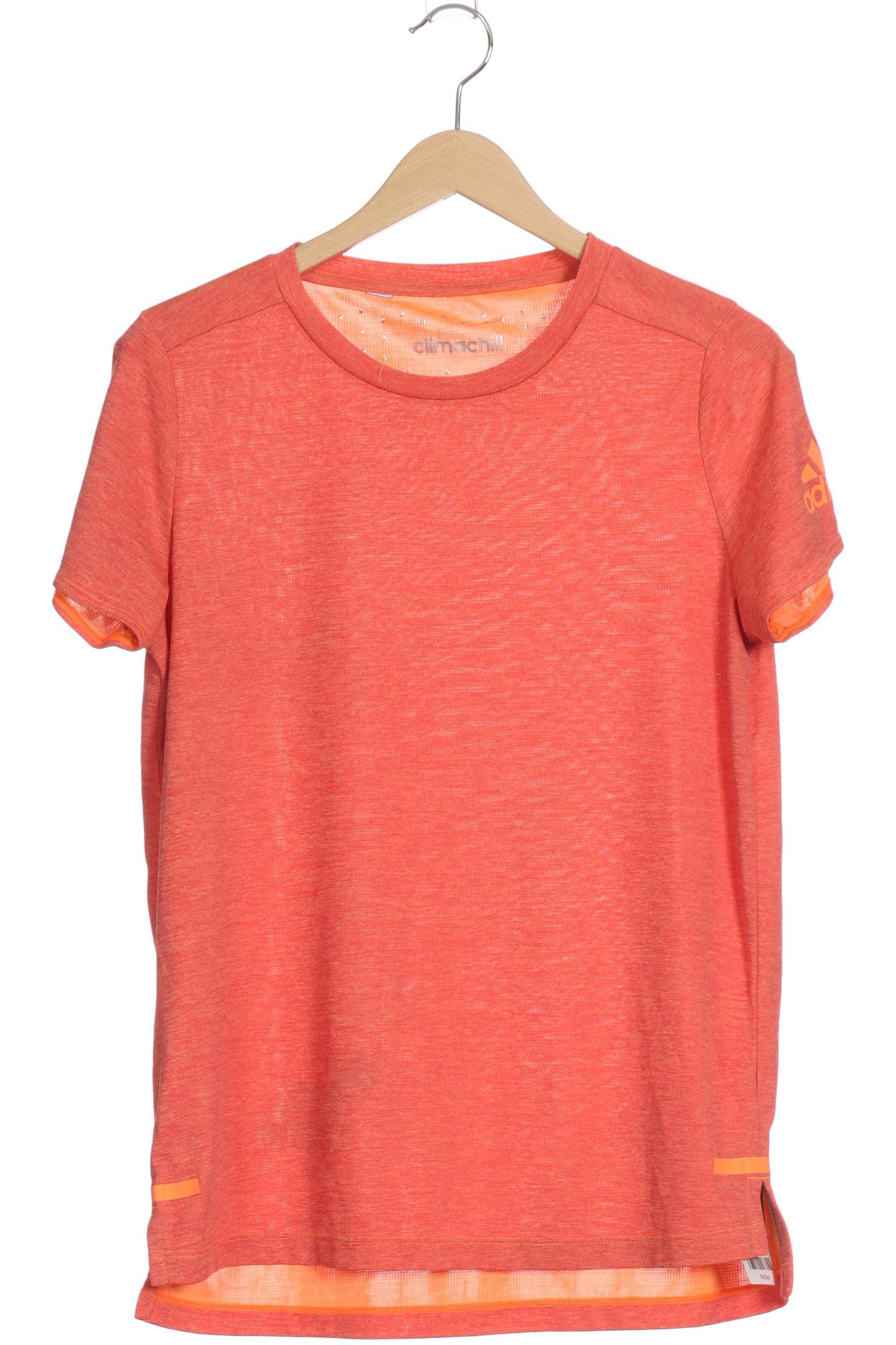 

adidas Damen T-Shirt, orange, Gr.