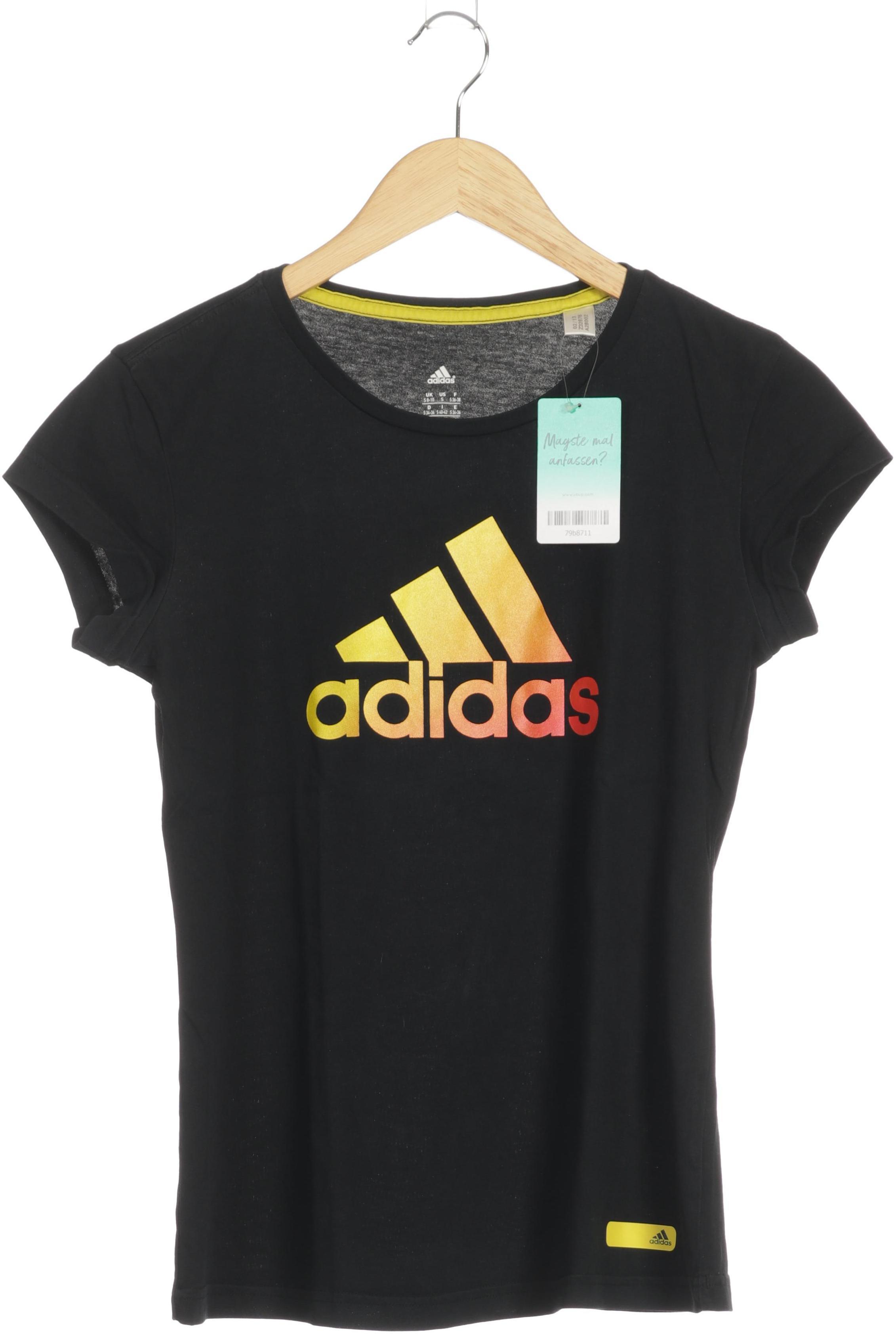 

adidas Damen T-Shirt, schwarz, Gr.