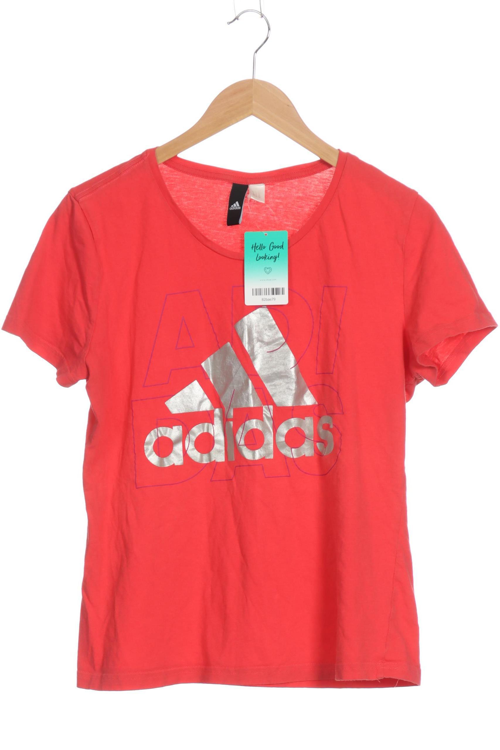 

adidas Damen T-Shirt, rot, Gr.