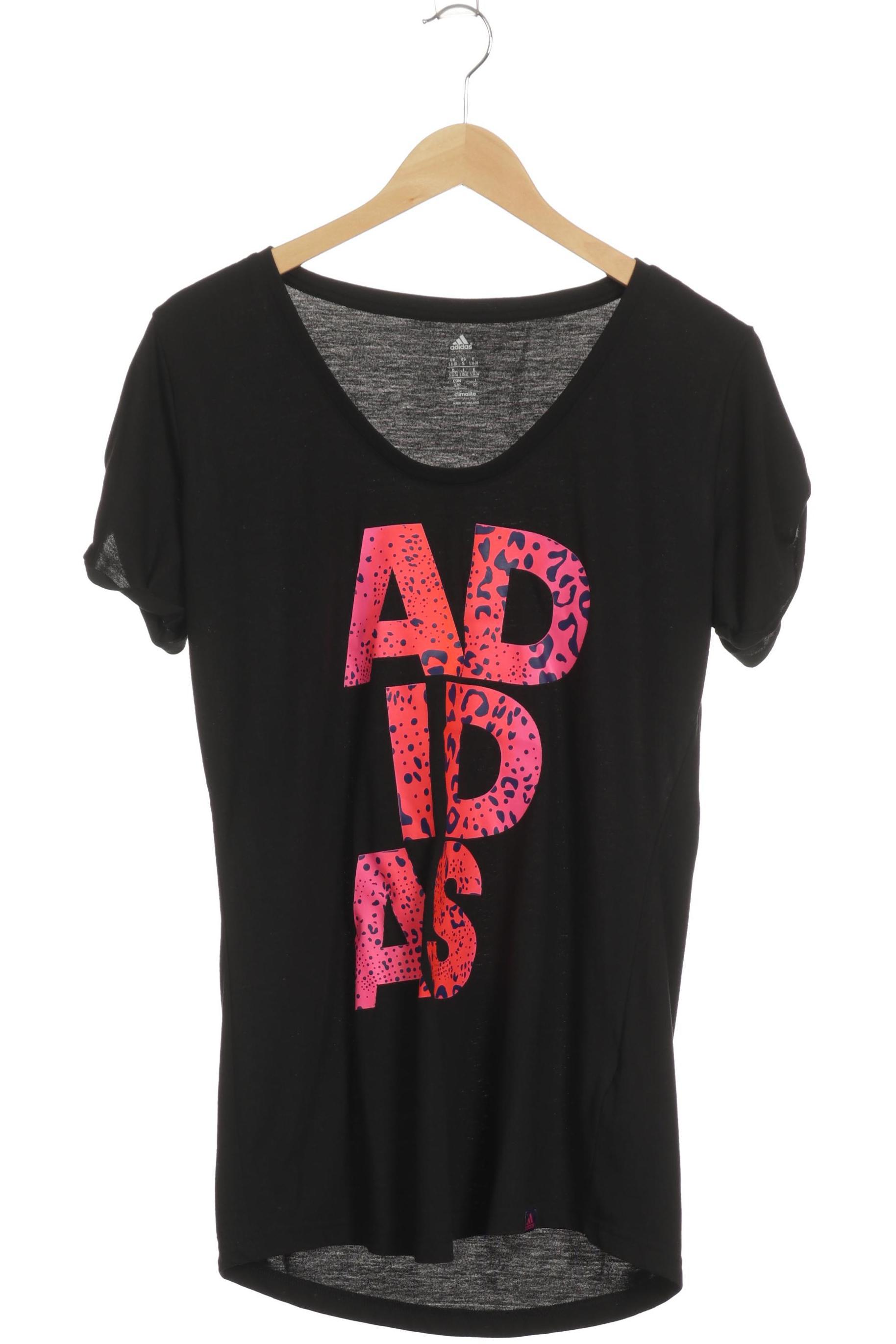 

adidas Damen T-Shirt, schwarz, Gr.