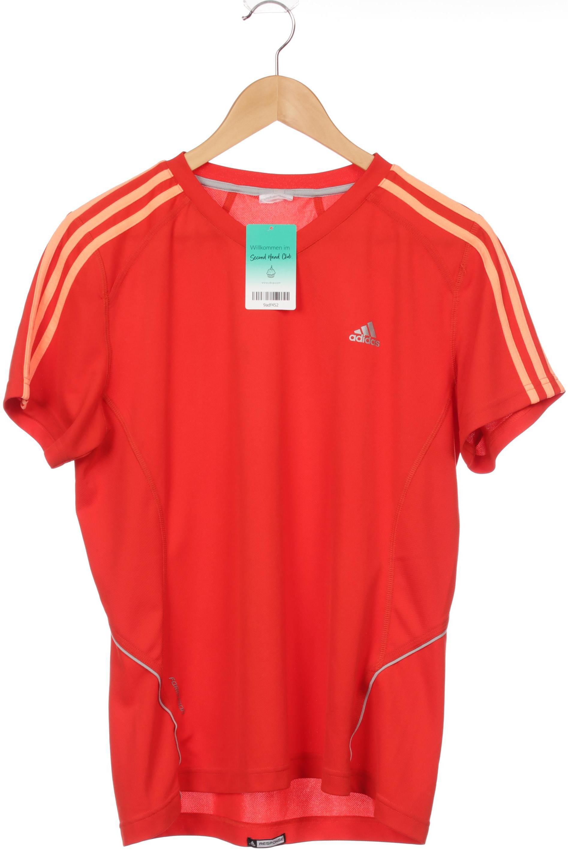 

adidas Damen T-Shirt, orange, Gr.