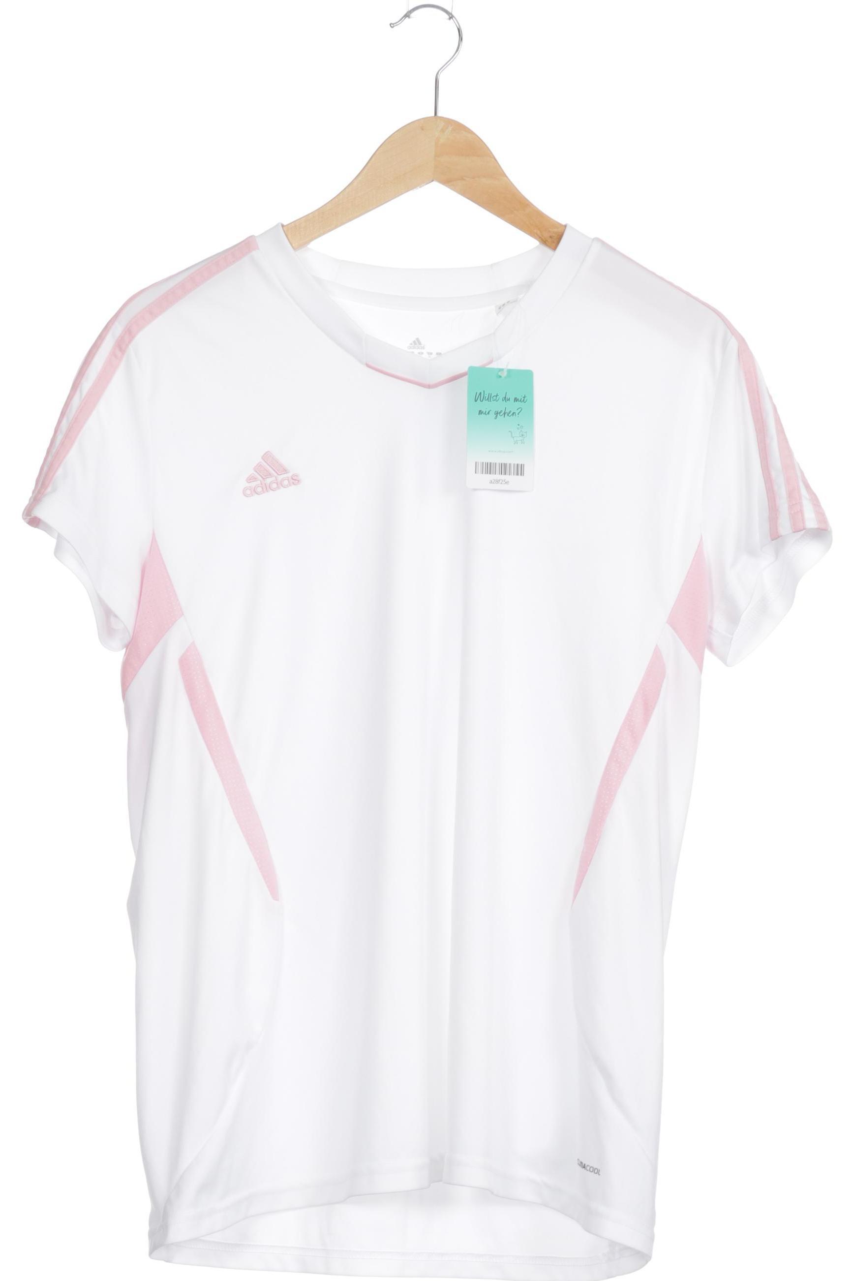 

adidas Damen T-Shirt, weiß, Gr.
