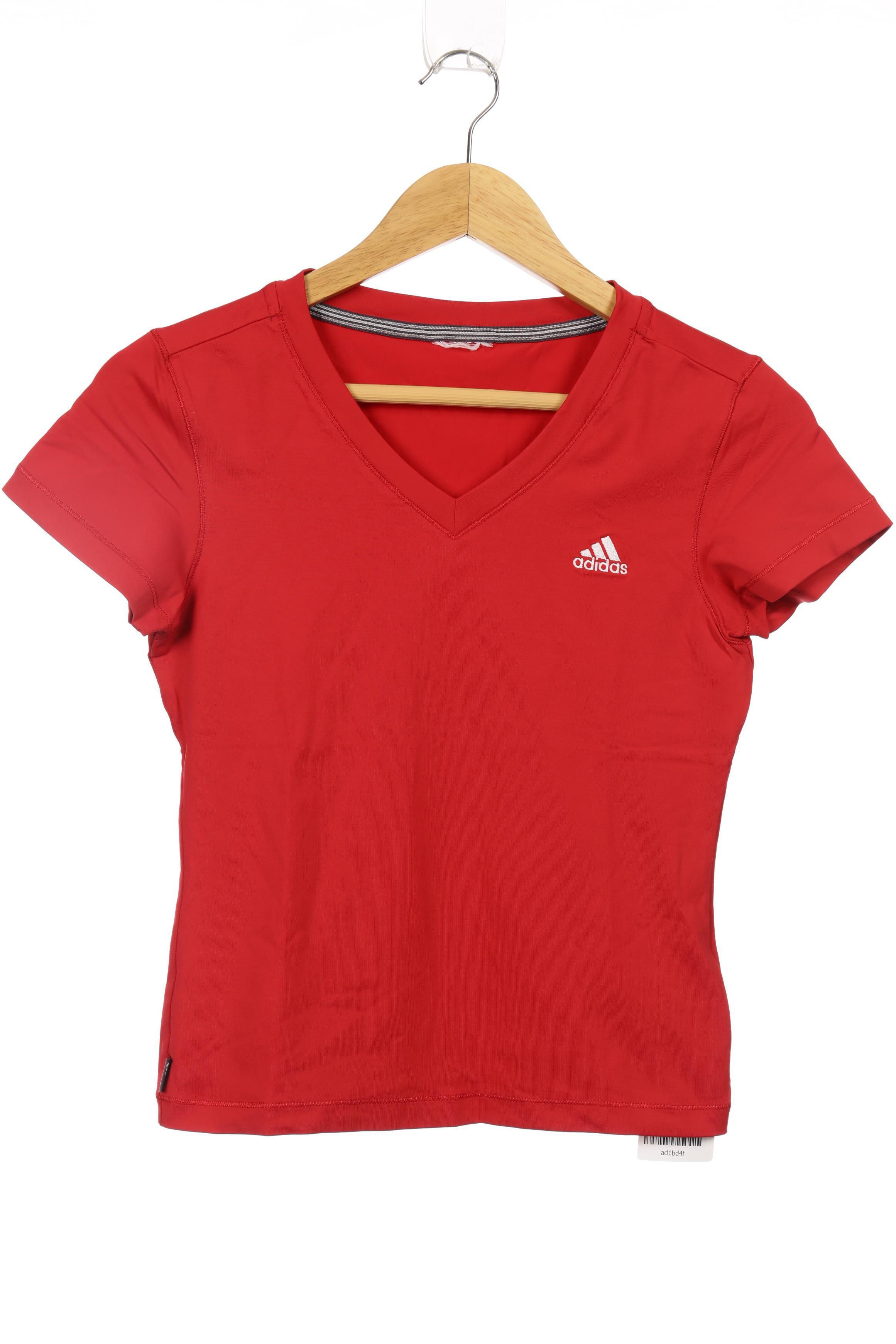 

adidas Damen T-Shirt, rot, Gr.