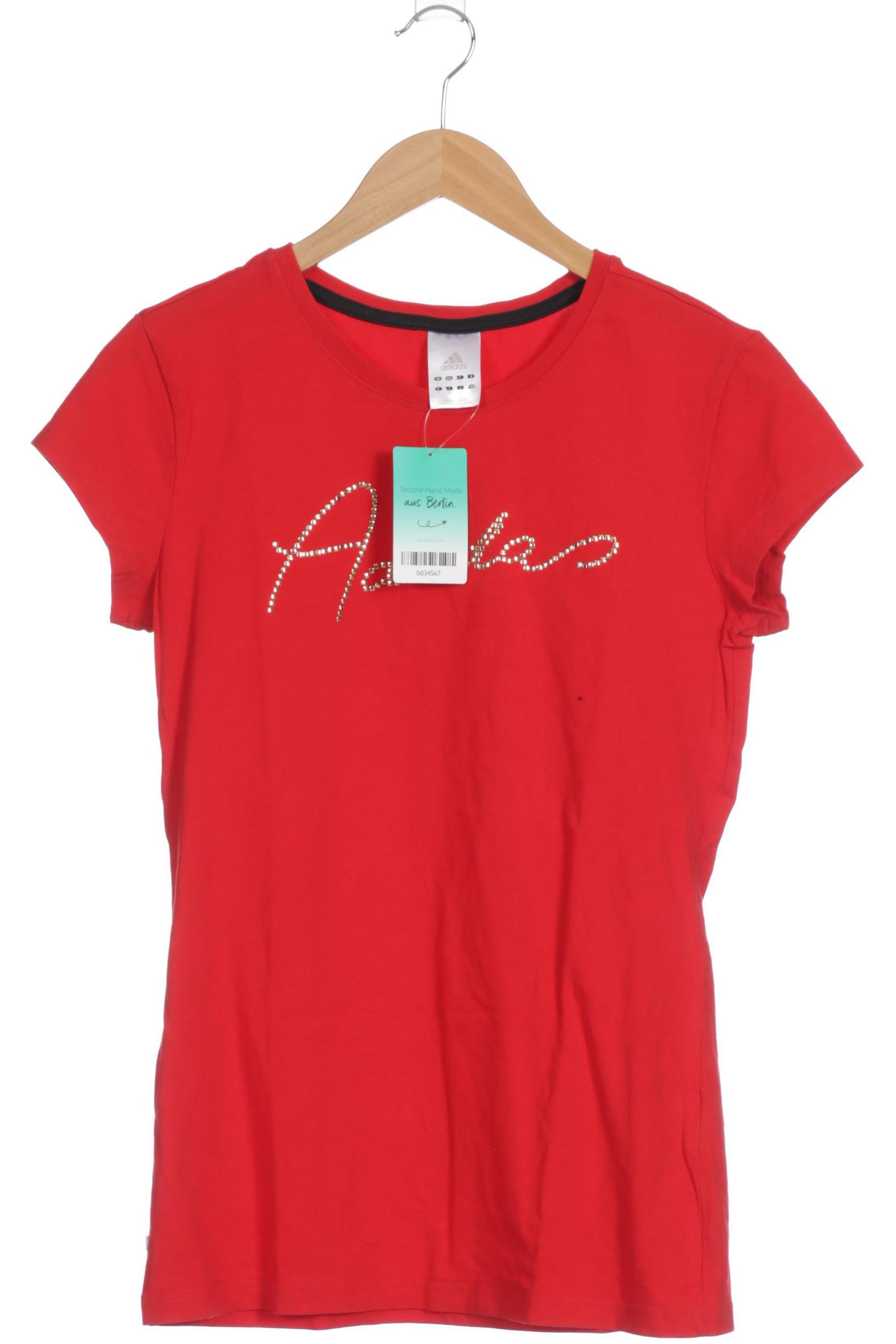 

adidas Damen T-Shirt, rot, Gr. 42