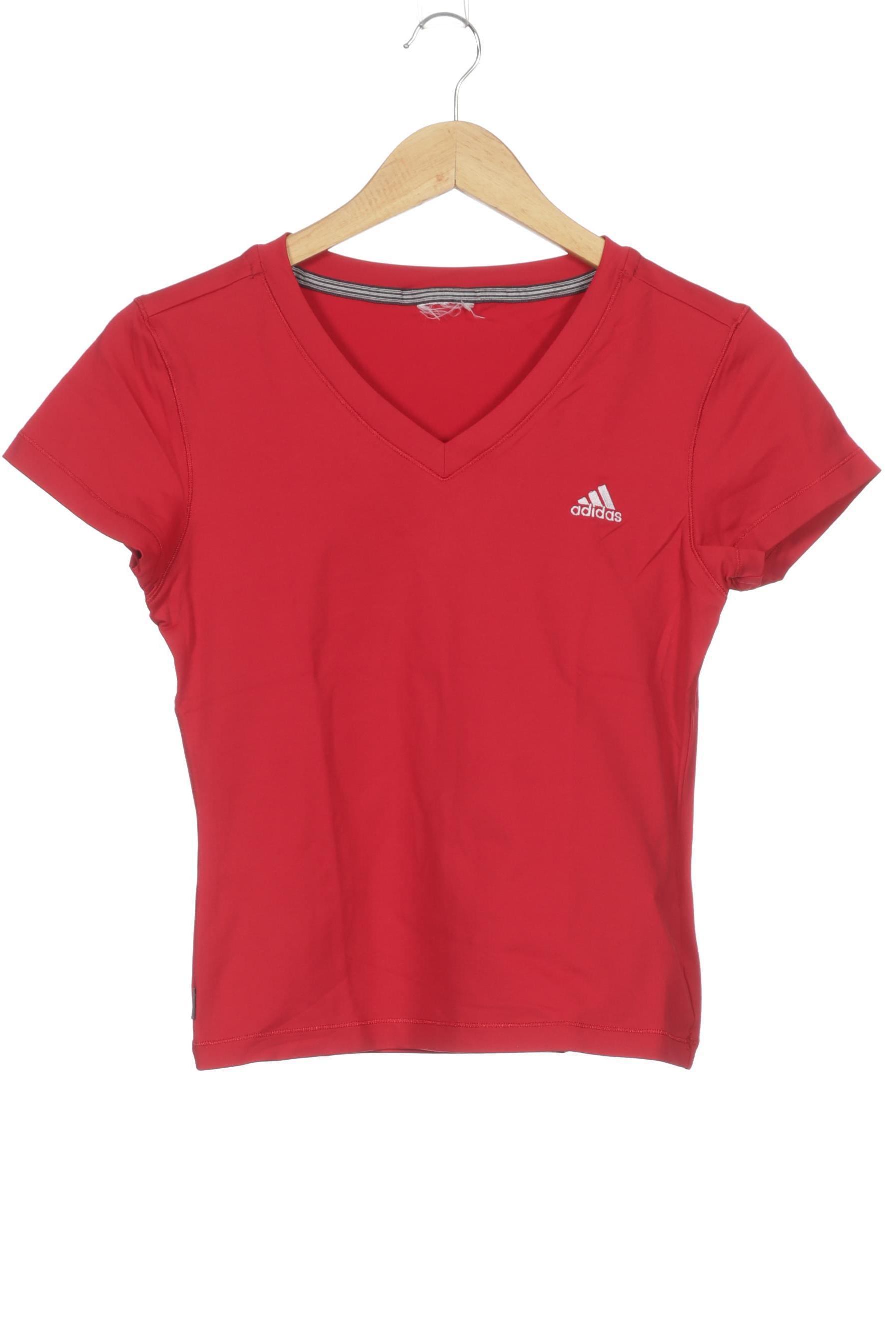 

adidas Damen T-Shirt, rot, Gr.
