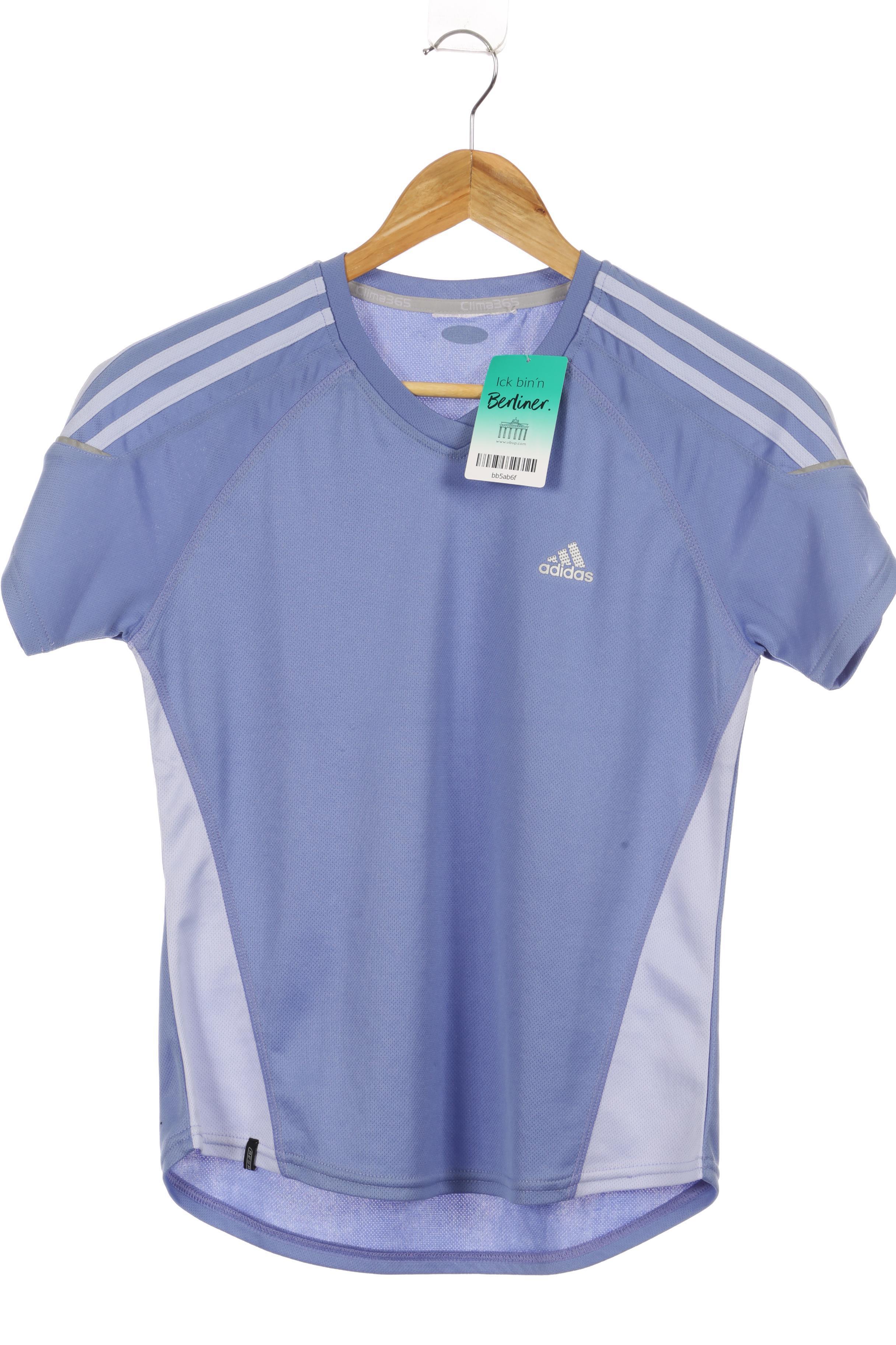 

adidas Damen T-Shirt, blau, Gr.