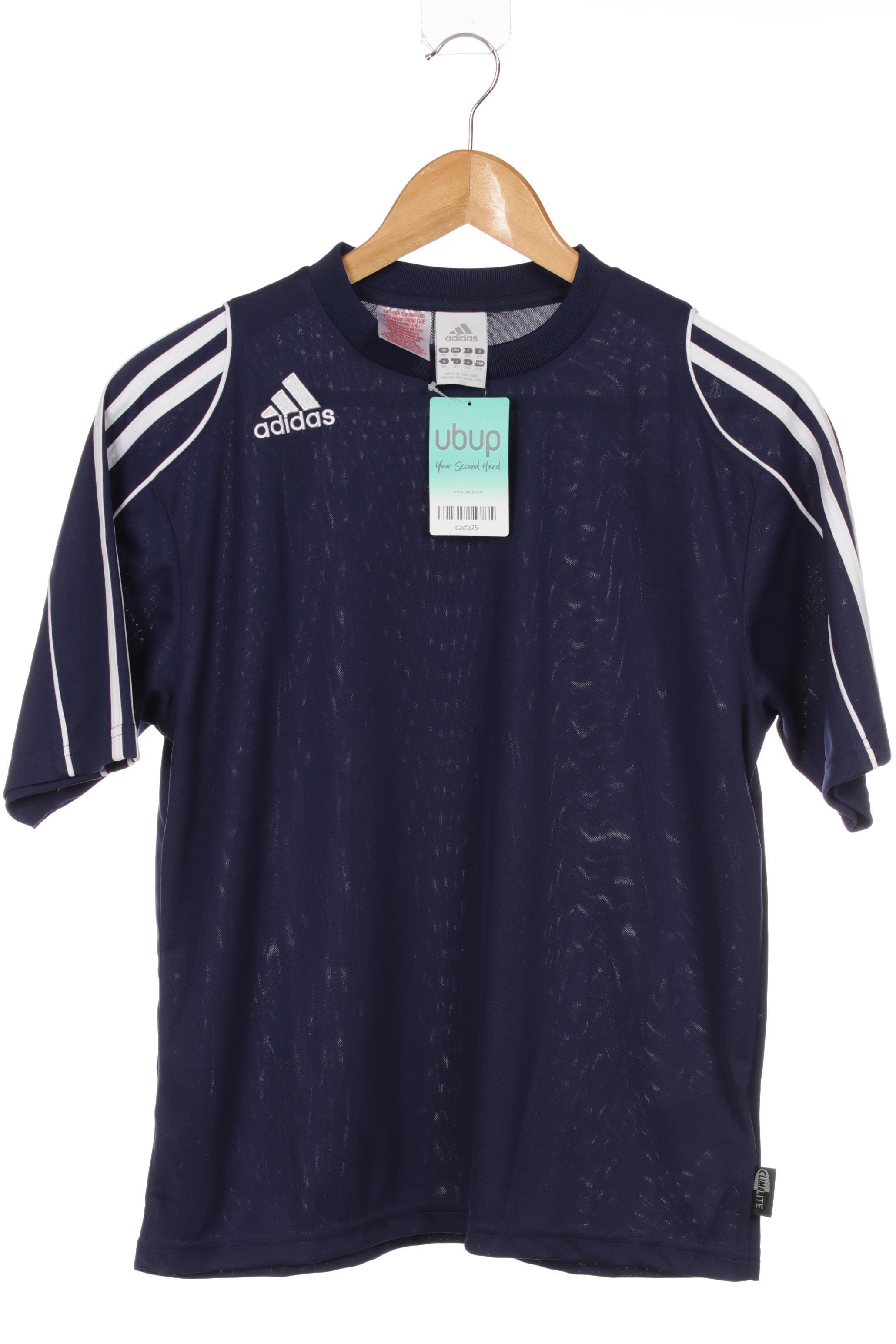 

adidas Damen T-Shirt, blau, Gr.