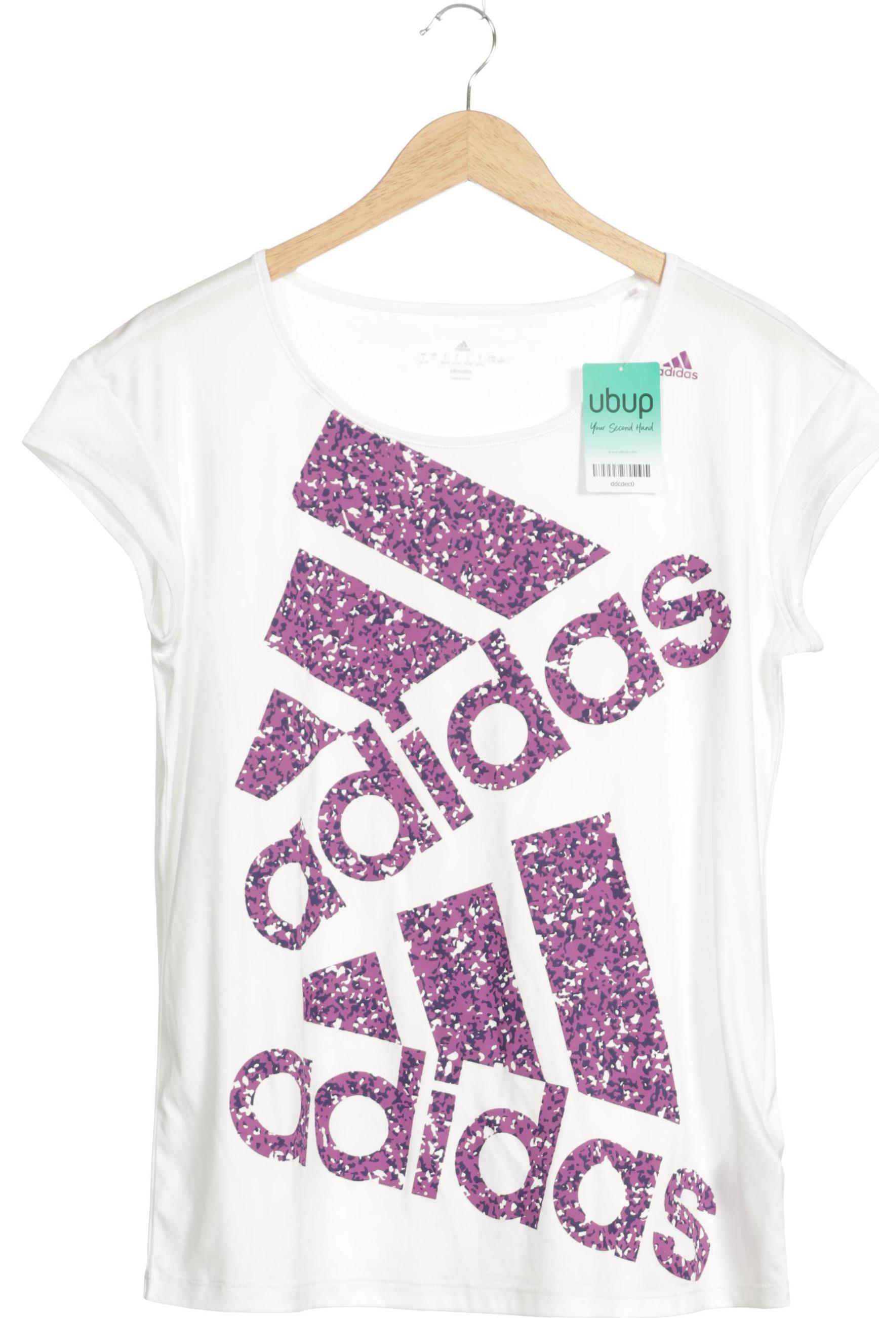 

adidas Damen T-Shirt, weiß, Gr.