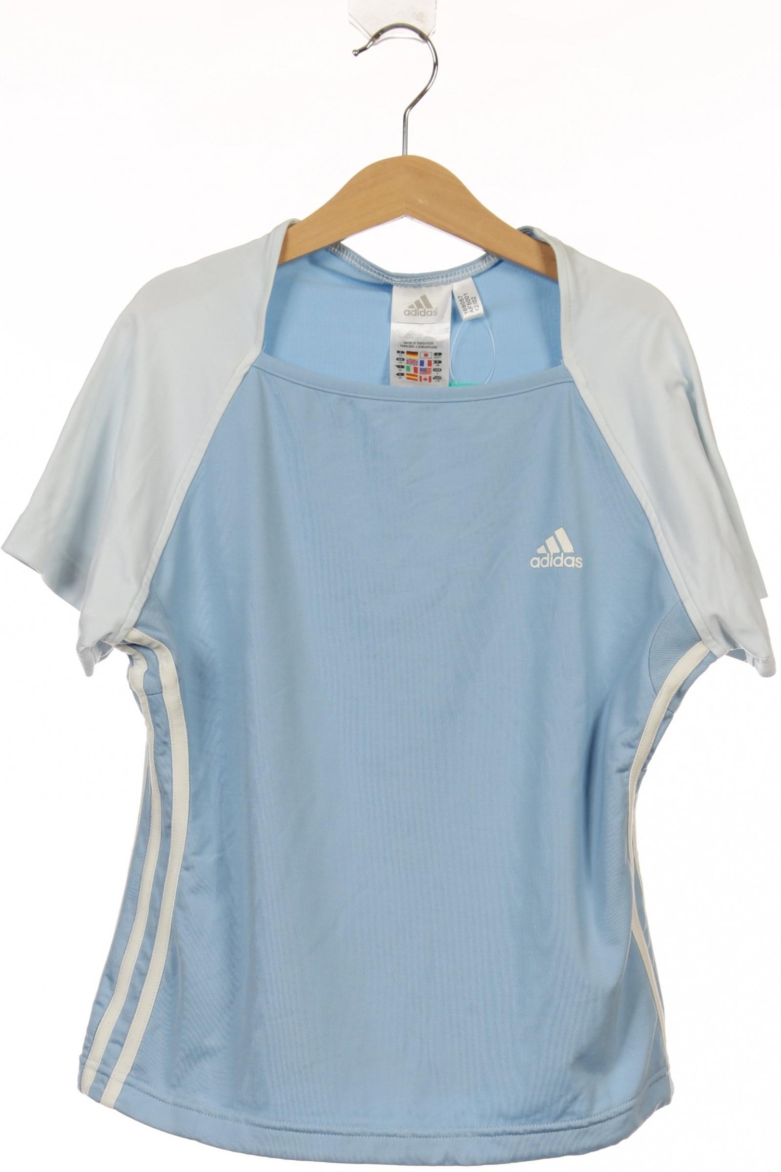 

adidas Damen T-Shirt, blau, Gr. 44