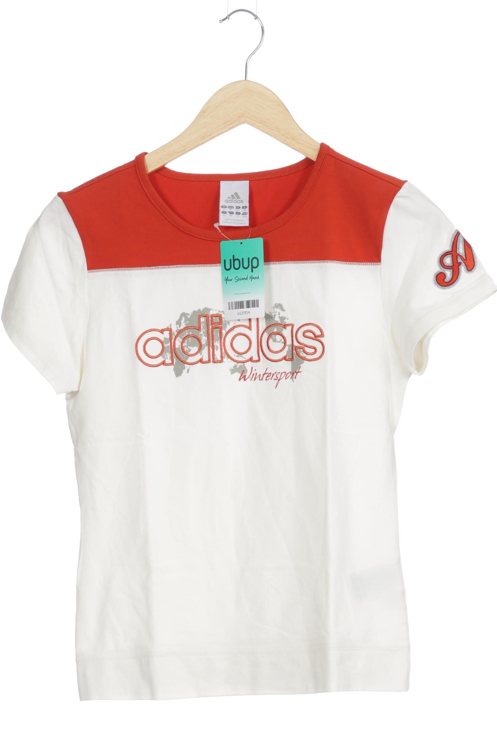 

adidas Damen T-Shirt, weiß, Gr. 40