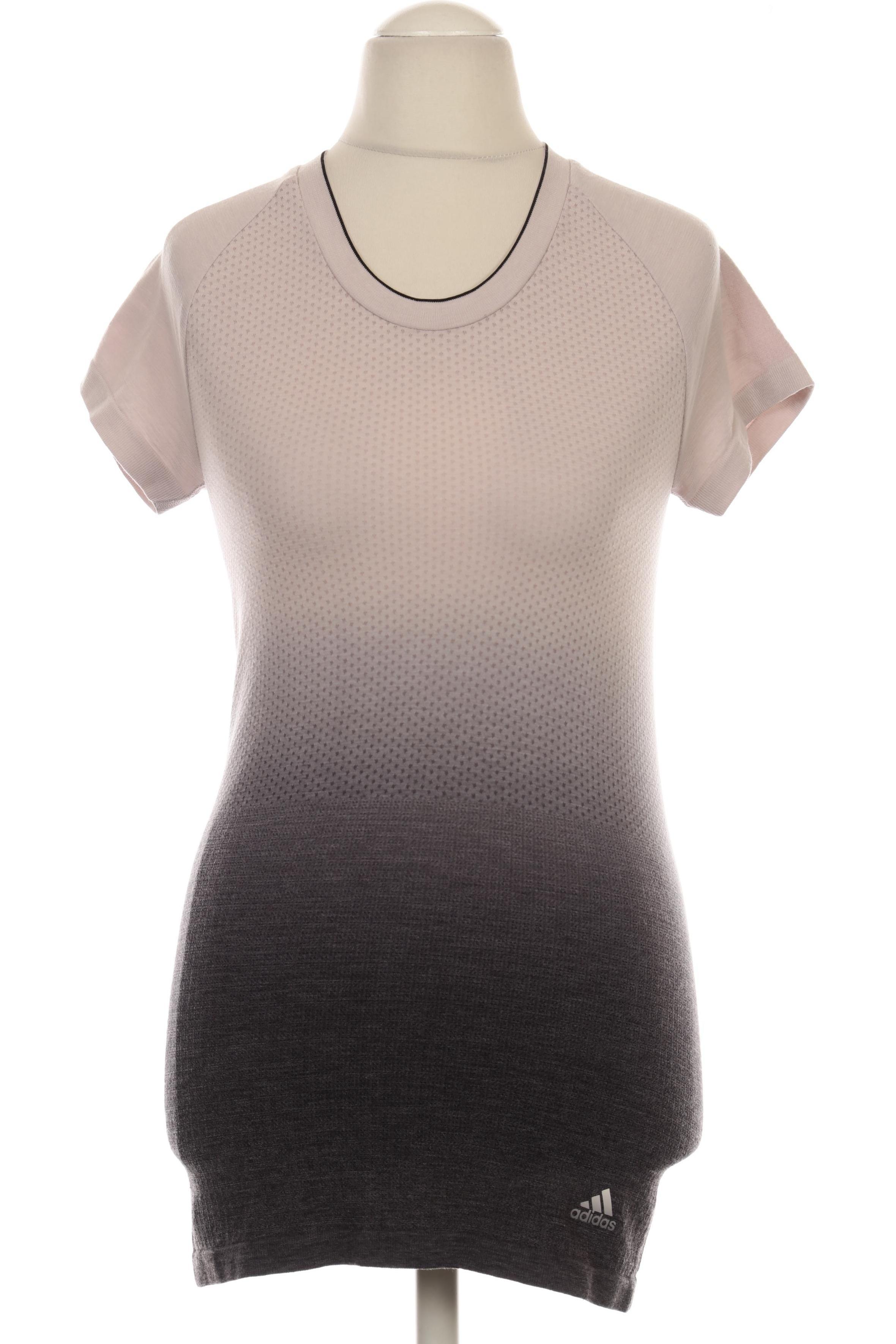 

adidas Damen T-Shirt, beige, Gr.