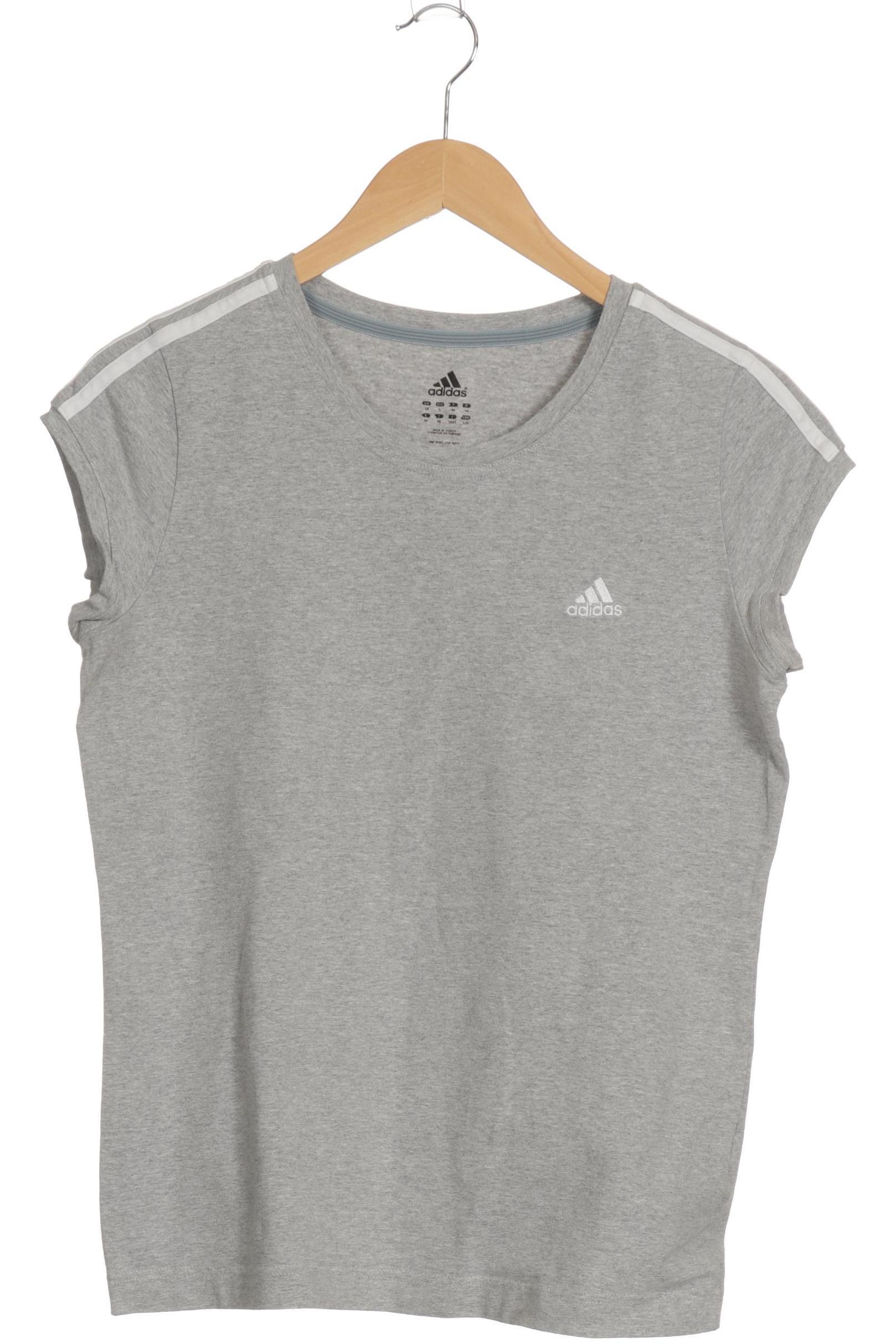

adidas Damen T-Shirt, grau, Gr. 44