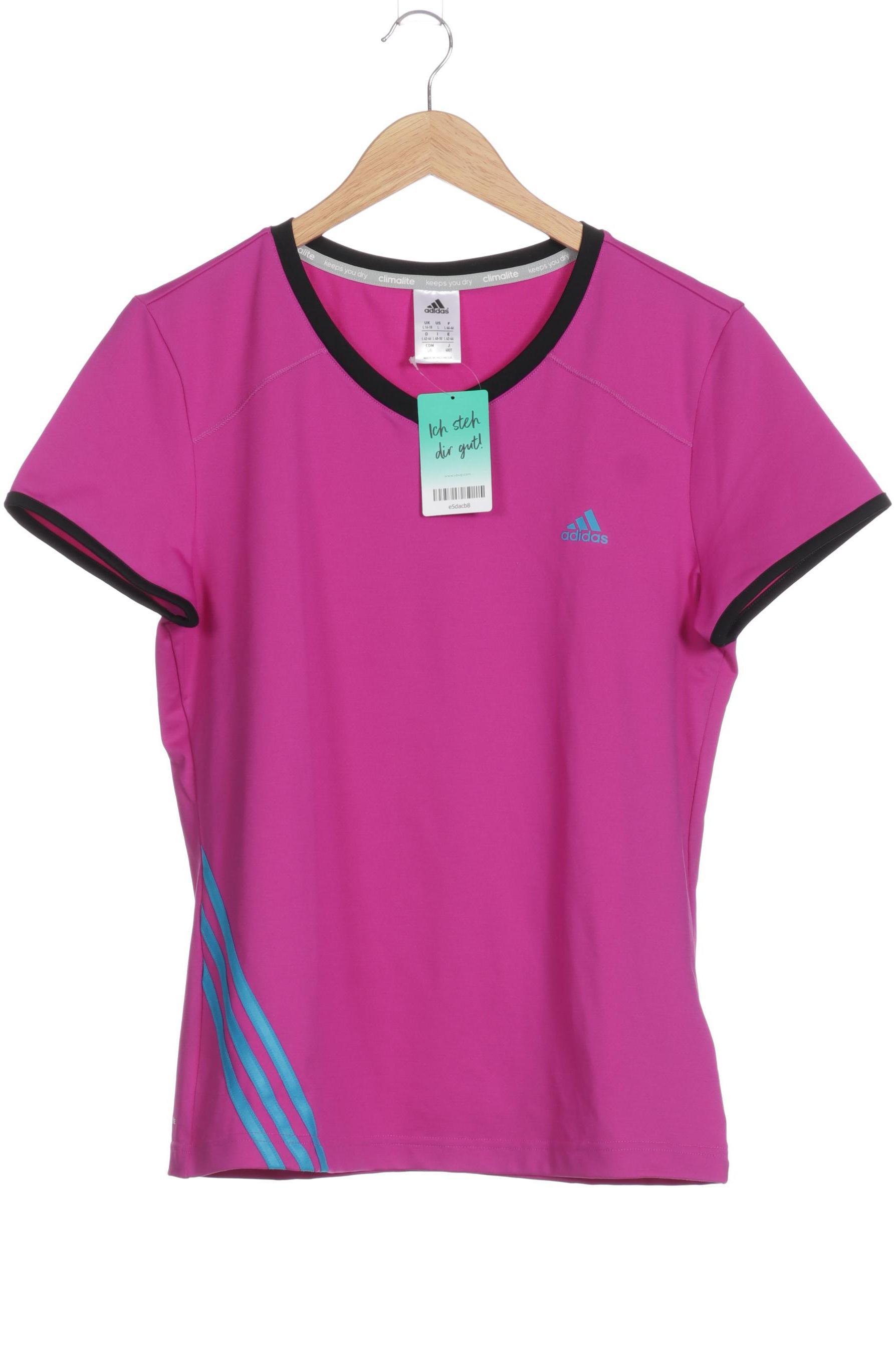 

adidas Damen T-Shirt, lila, Gr. 42