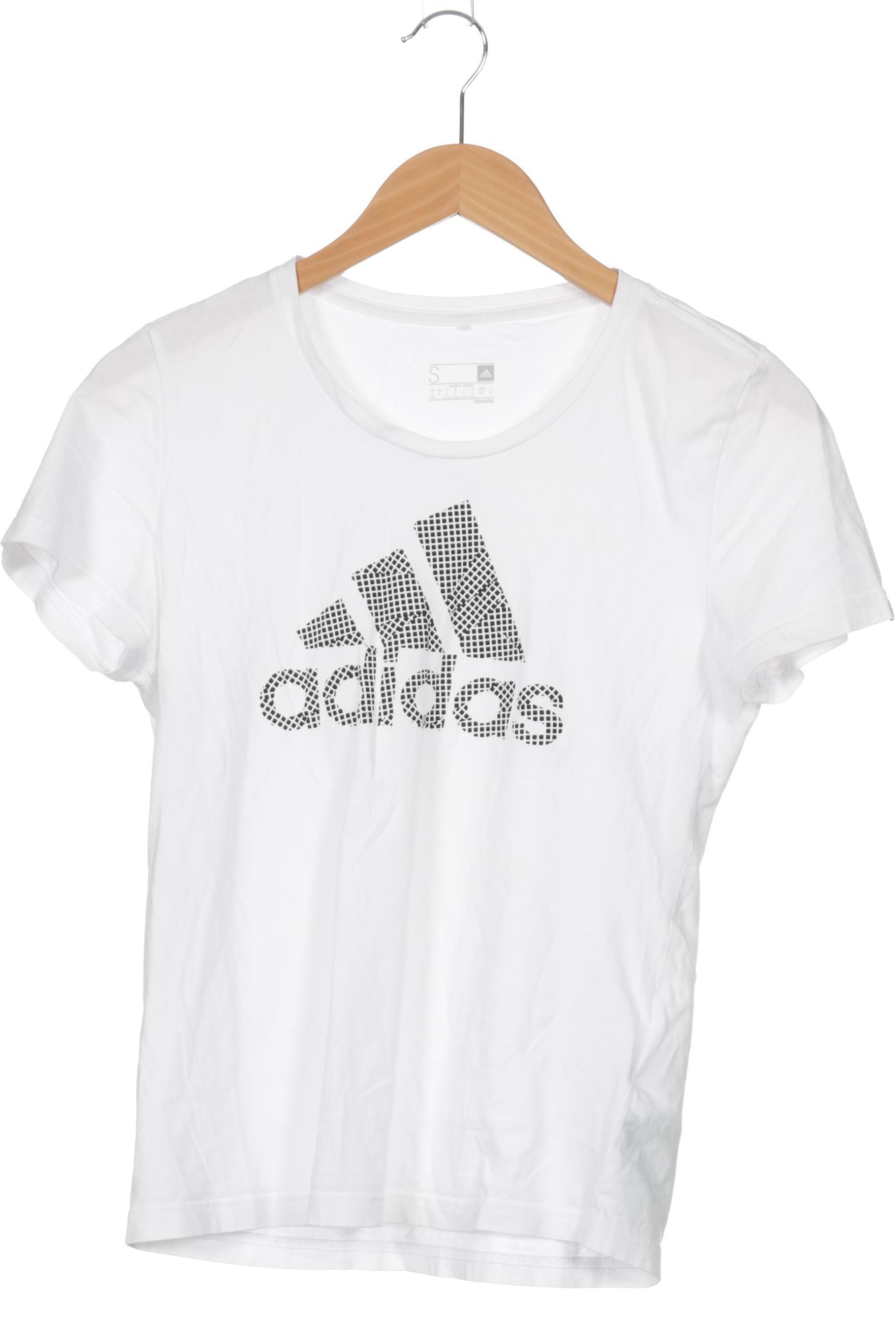 

adidas Damen T-Shirt, weiß, Gr.
