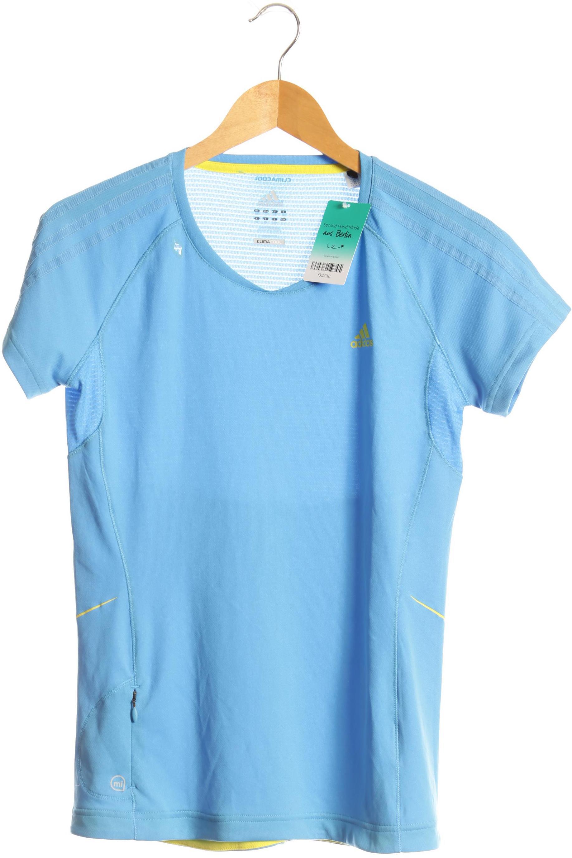 

adidas Damen T-Shirt, blau, Gr. 42