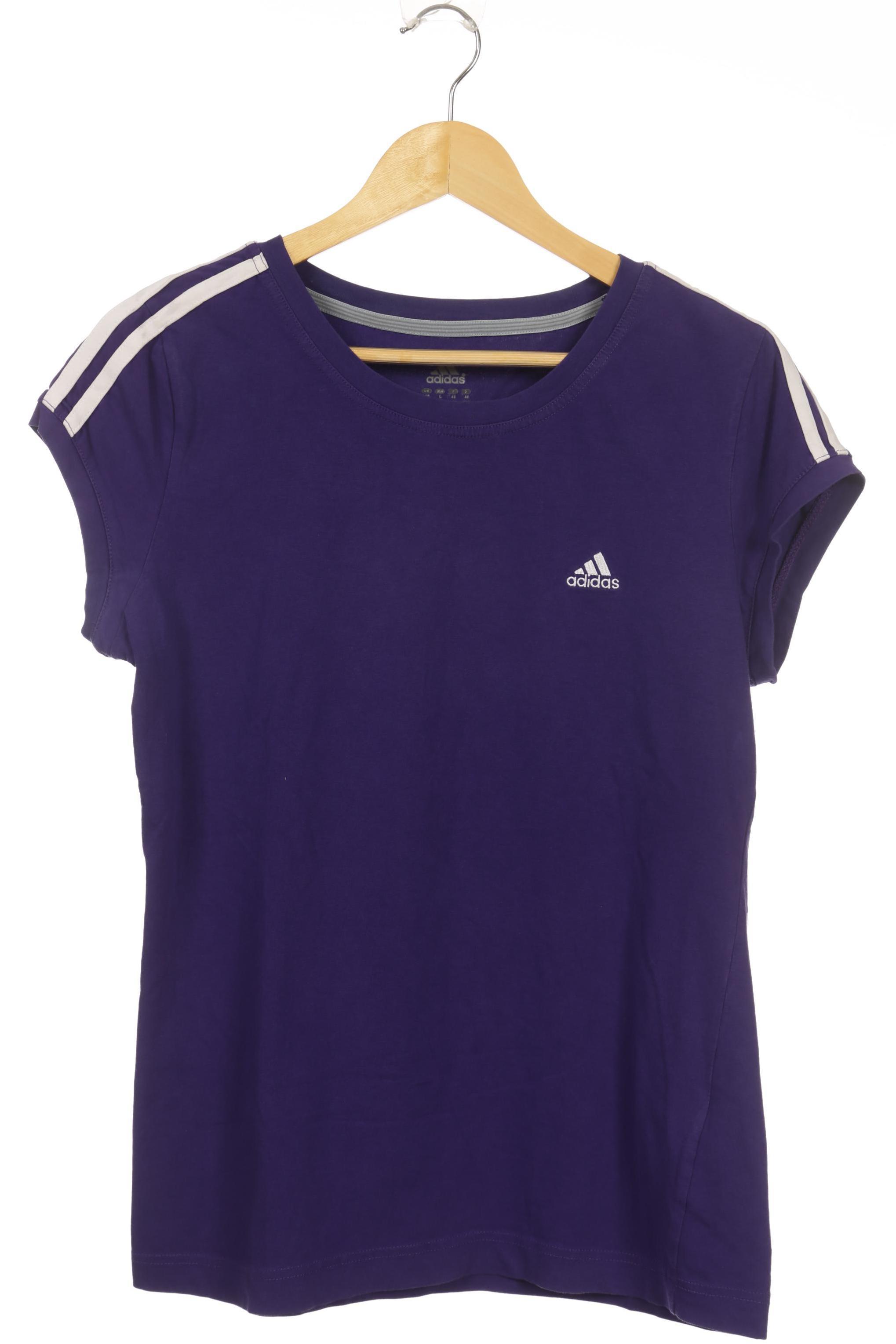 

adidas Damen T-Shirt, lila, Gr. 44