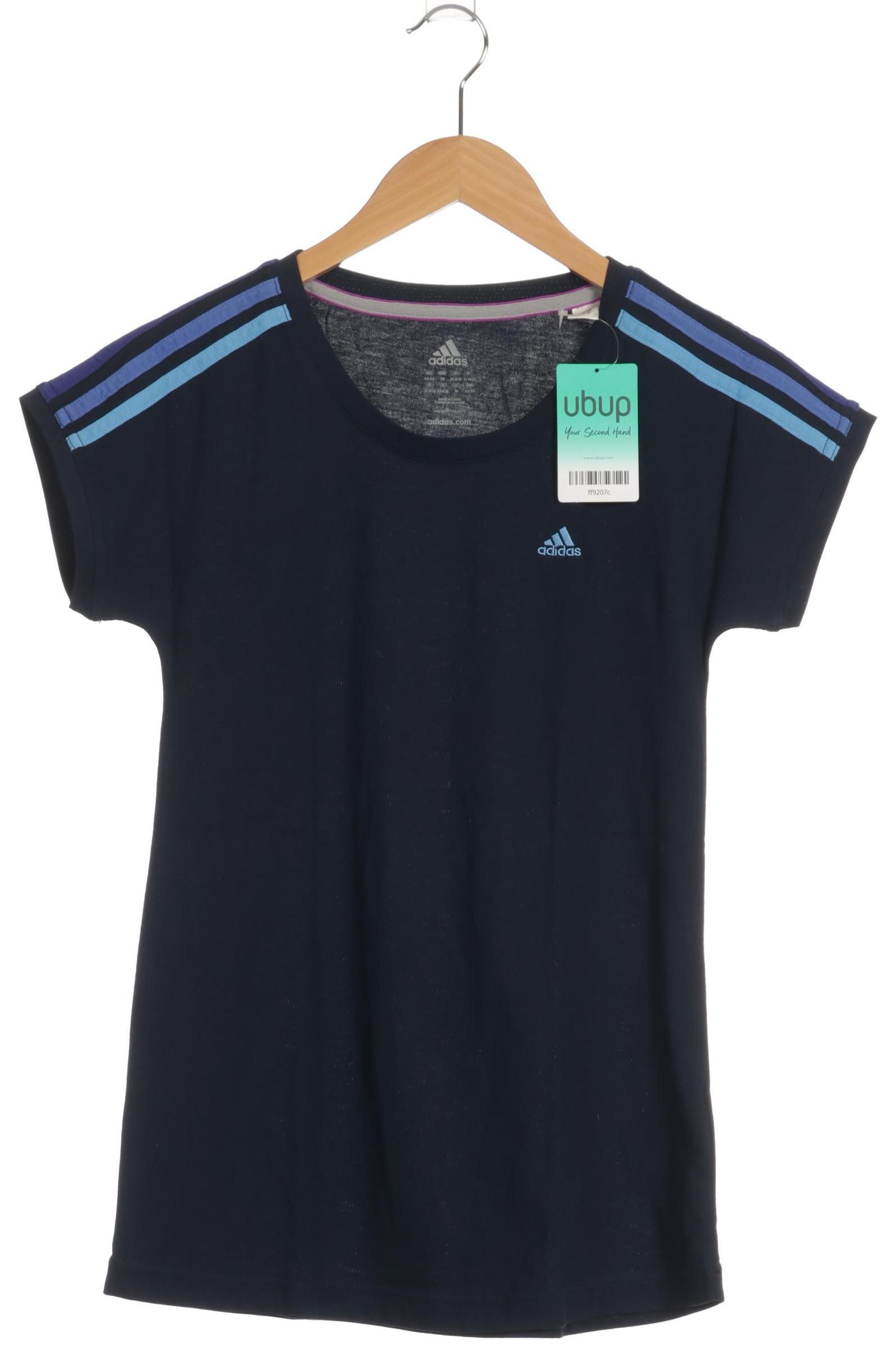 

adidas Damen T-Shirt, blau, Gr.