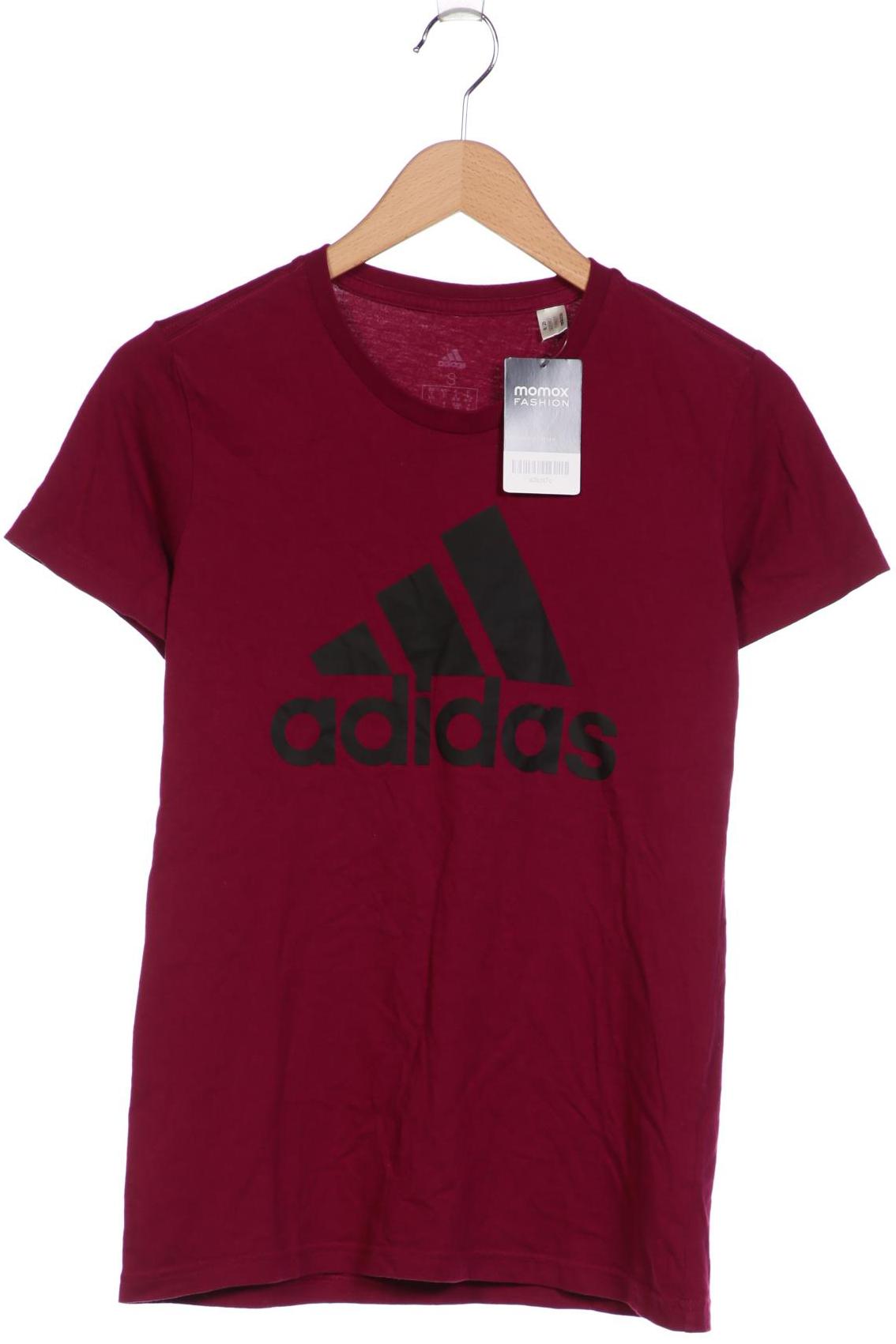 

adidas Damen T-Shirt, bordeaux, Gr. 36